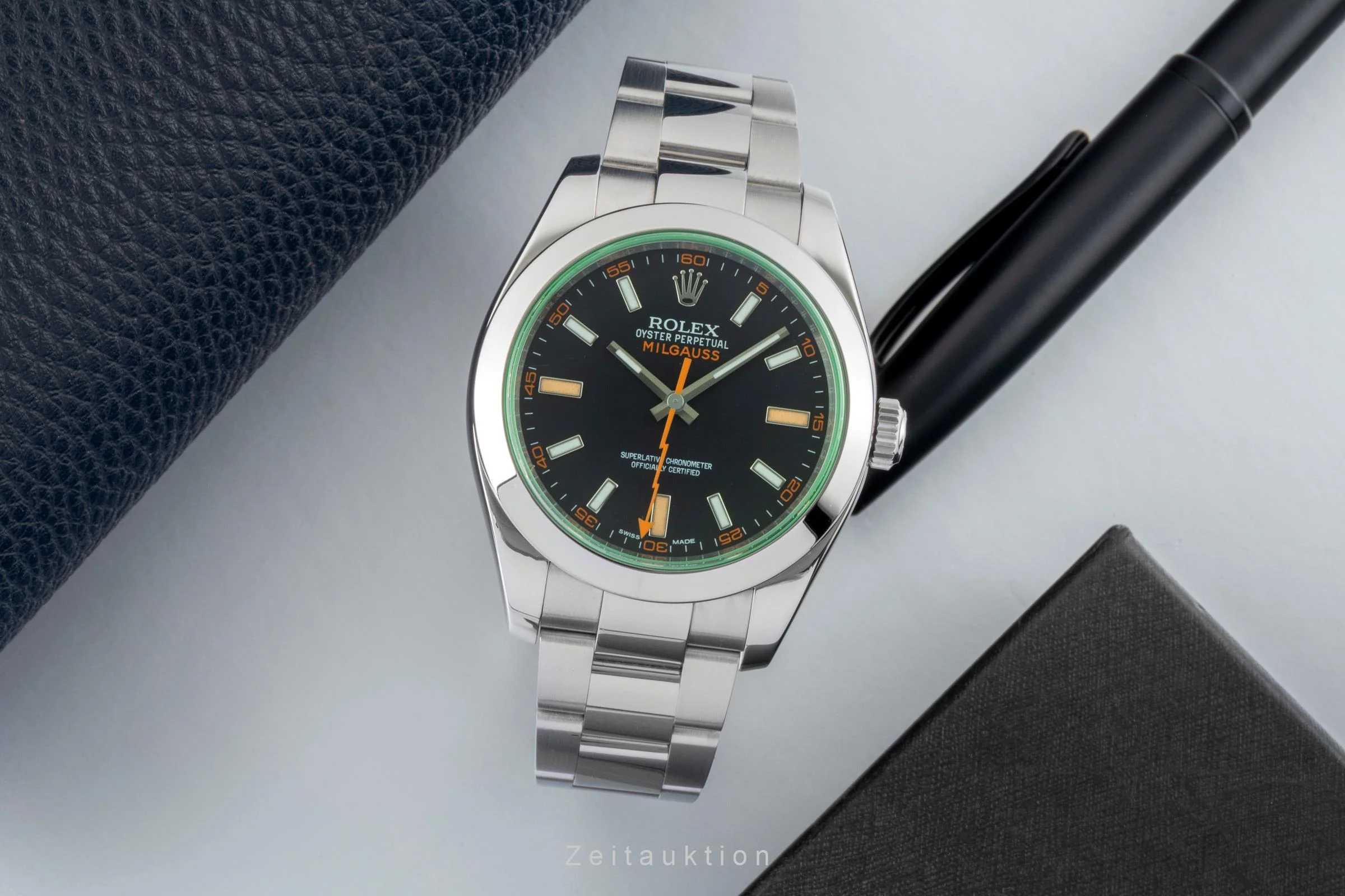 Rolex Milgauss steel automatic men's watch 116400GV  [2601200] - Image 4