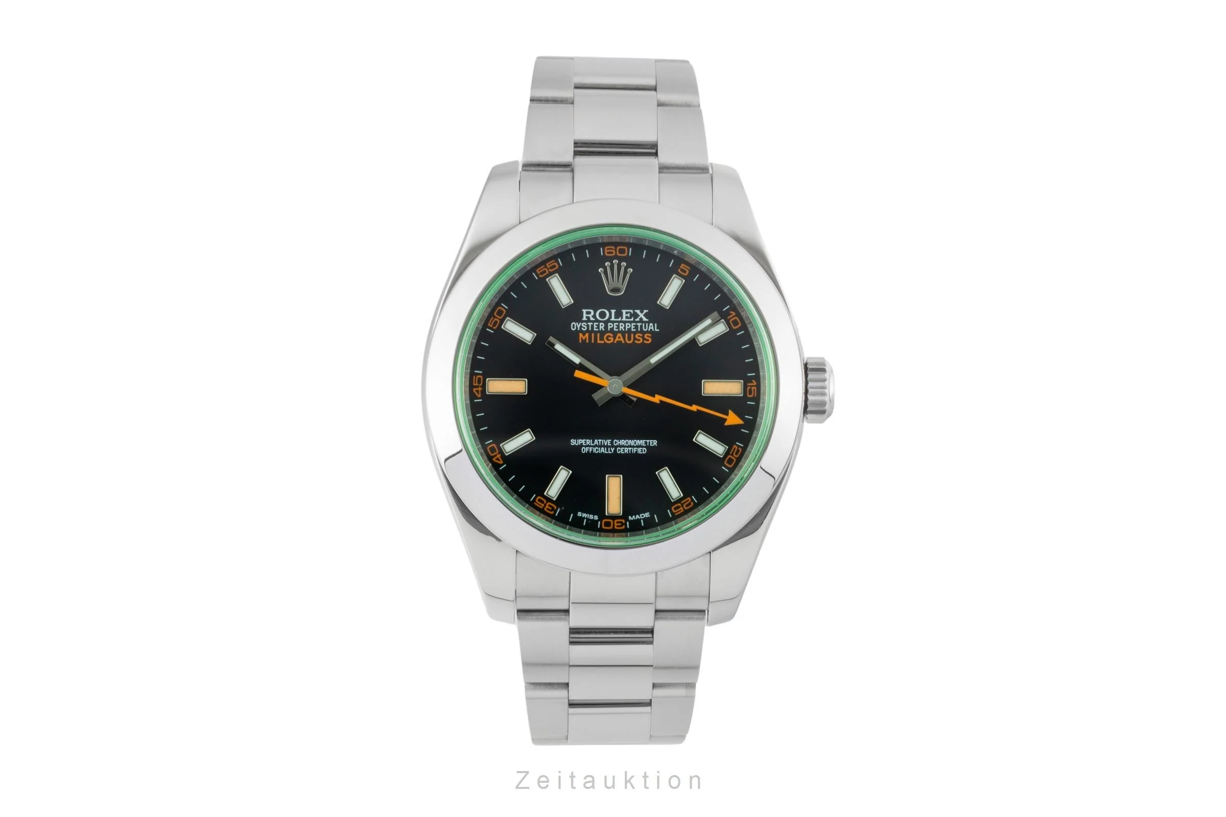 Rolex Milgauss steel automatic men's watch 116400GV  [2601200] - Image 5