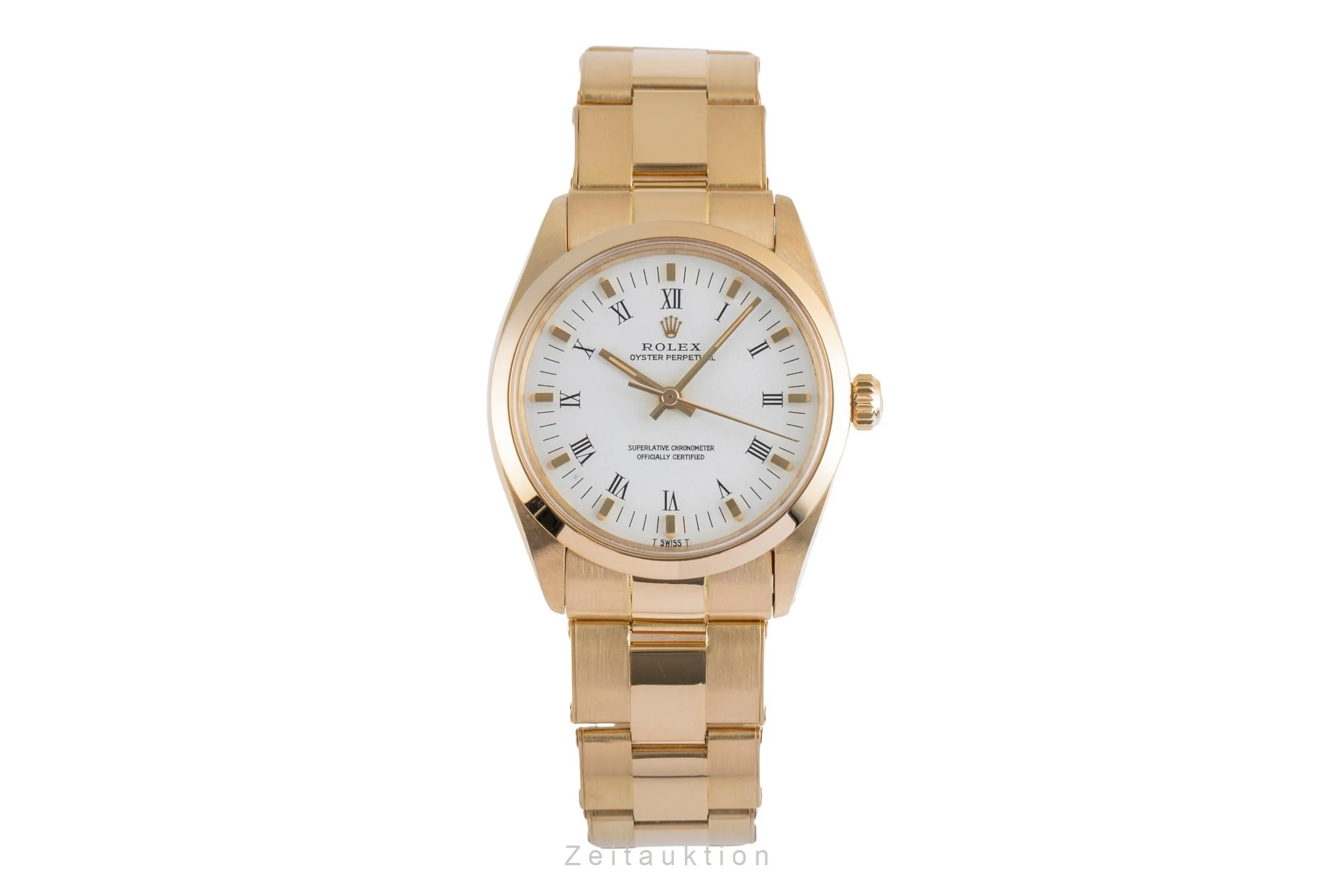 Rolex Oyster Perpetual 18 ct gold automatic men's watch 1002 Vintage  [2502606] - Image 5