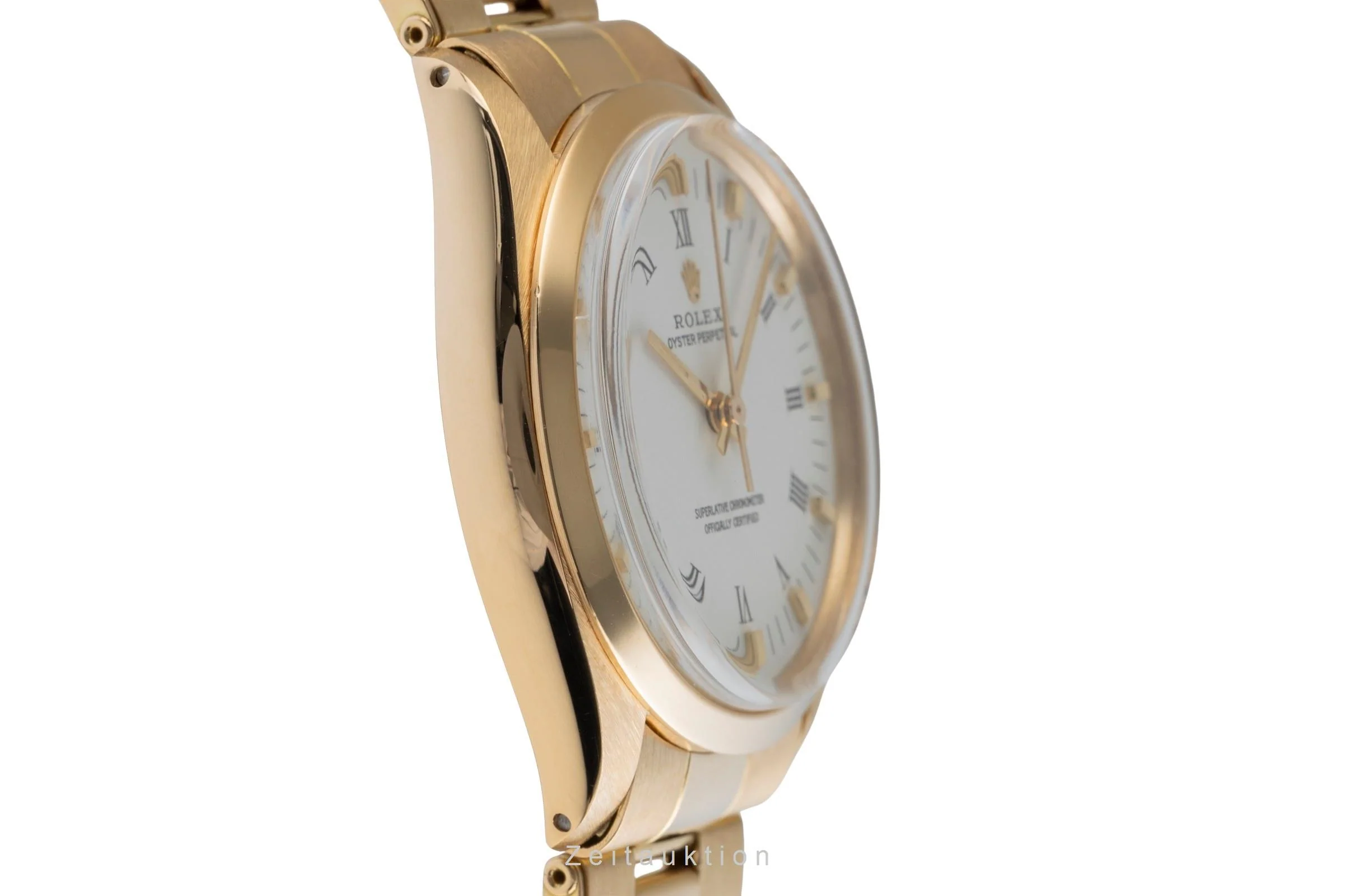 Rolex Oyster Perpetual 18 ct gold automatic men's watch 1002 Vintage  [2502606] - Image 8