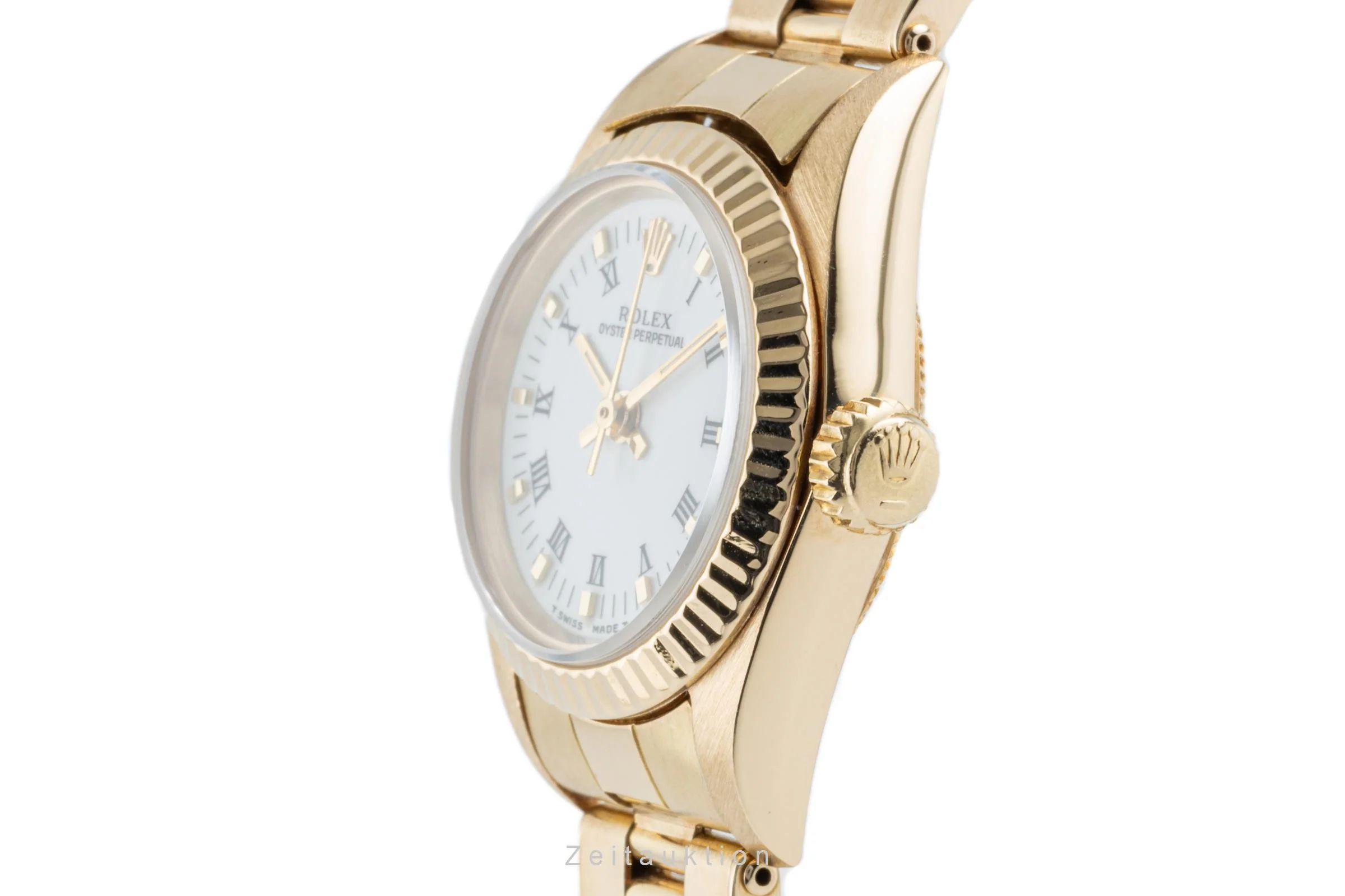 Rolex Oyster Perpetual 18 ct gold automatic women's watch 67198  [2304625] - Image 6