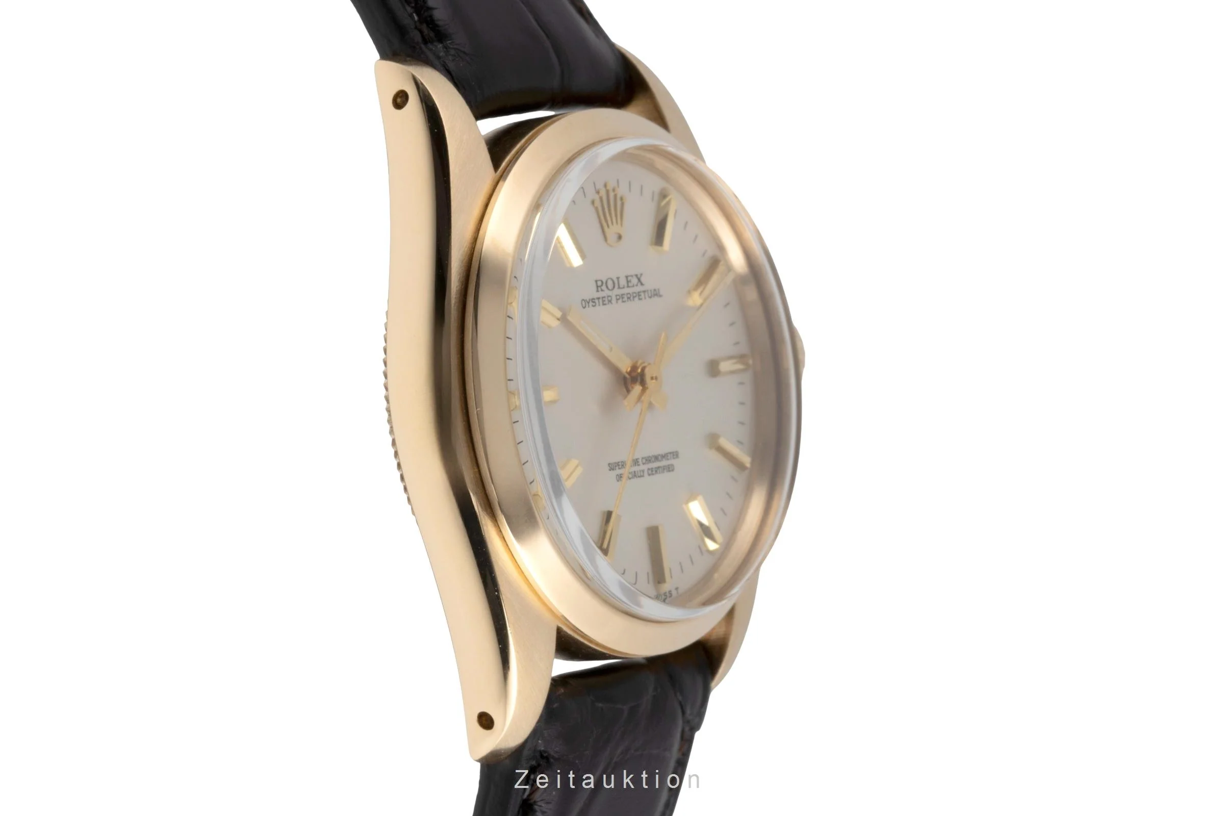 Rolex Oyster Perpetual 18 ct gold automatic women's watch 6748 Vintage  [2502947] - Image 8