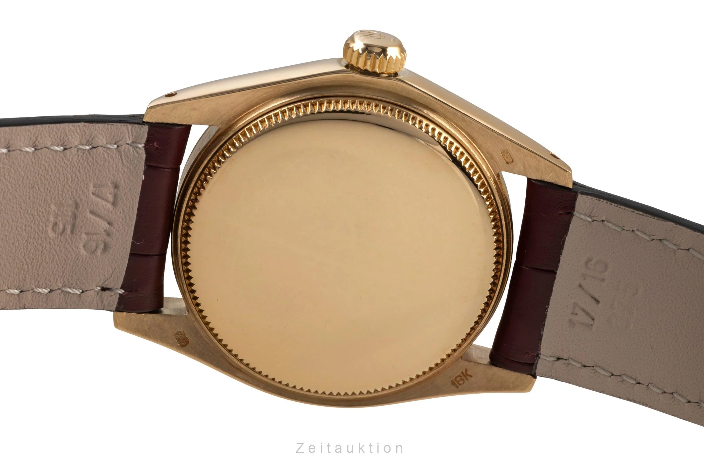 Rolex Oyster Perpetual 18 ct gold automatic women's watch 6751  [2502607] - Image 11