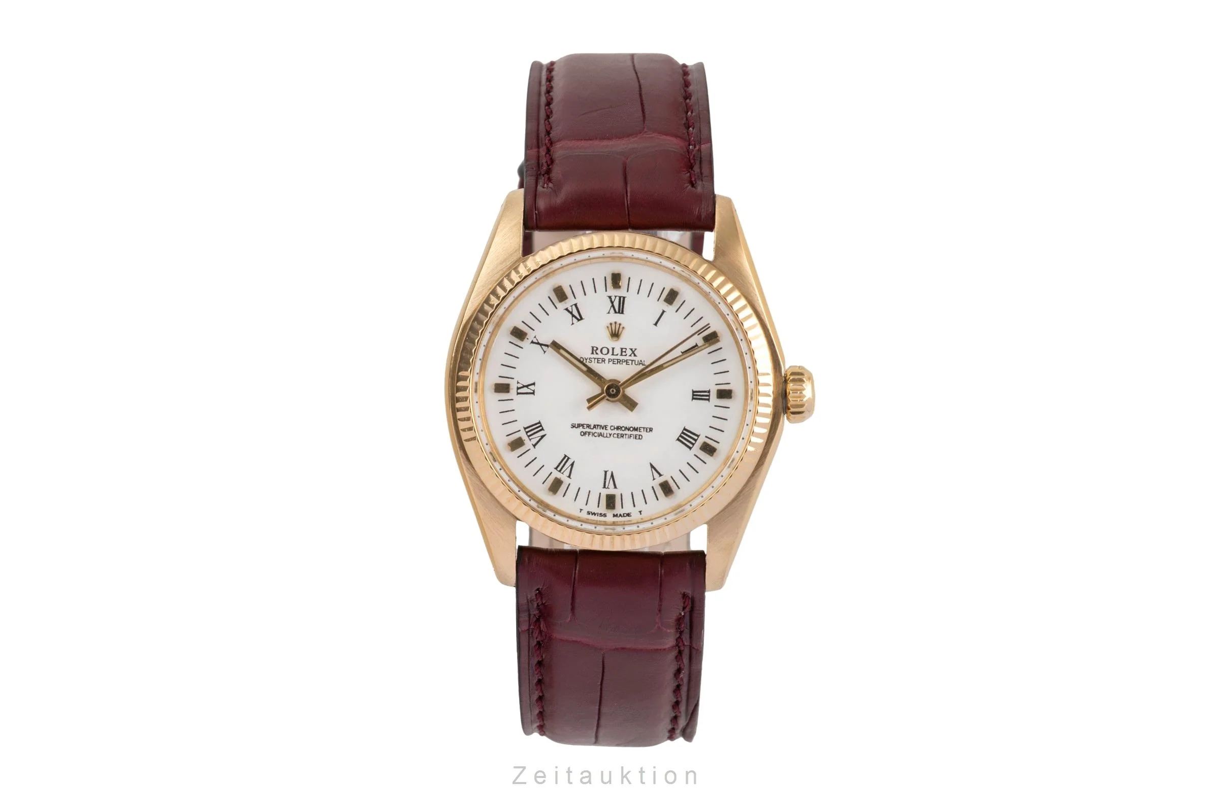 Rolex Oyster Perpetual 18 ct gold automatic women's watch 6751  [2502607] - Image 5