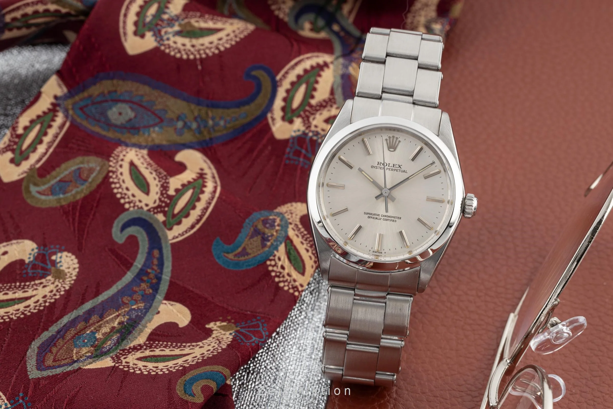 Rolex Oyster Perpetual steel automatic men's watch 1002  [2302899] - Image 3