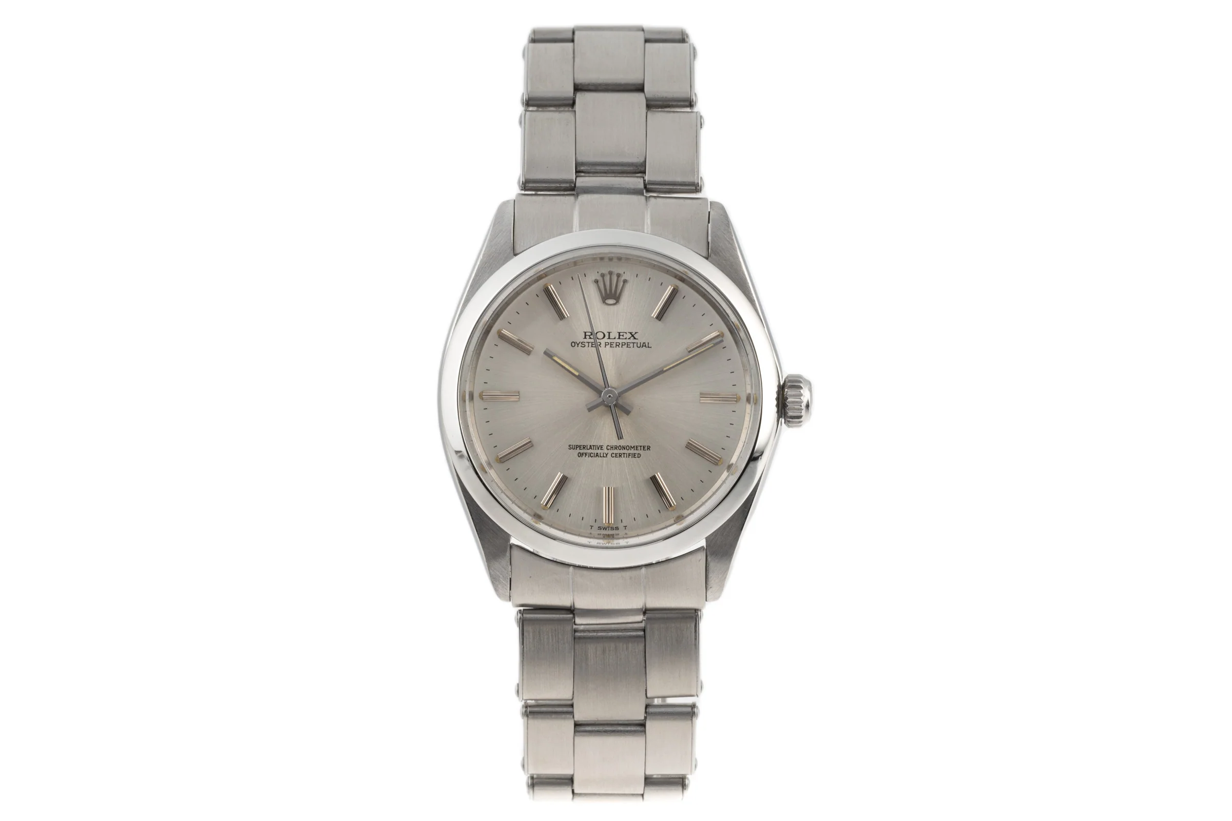 Rolex Oyster Perpetual steel automatic men's watch 1002  [2302899] - Image 4