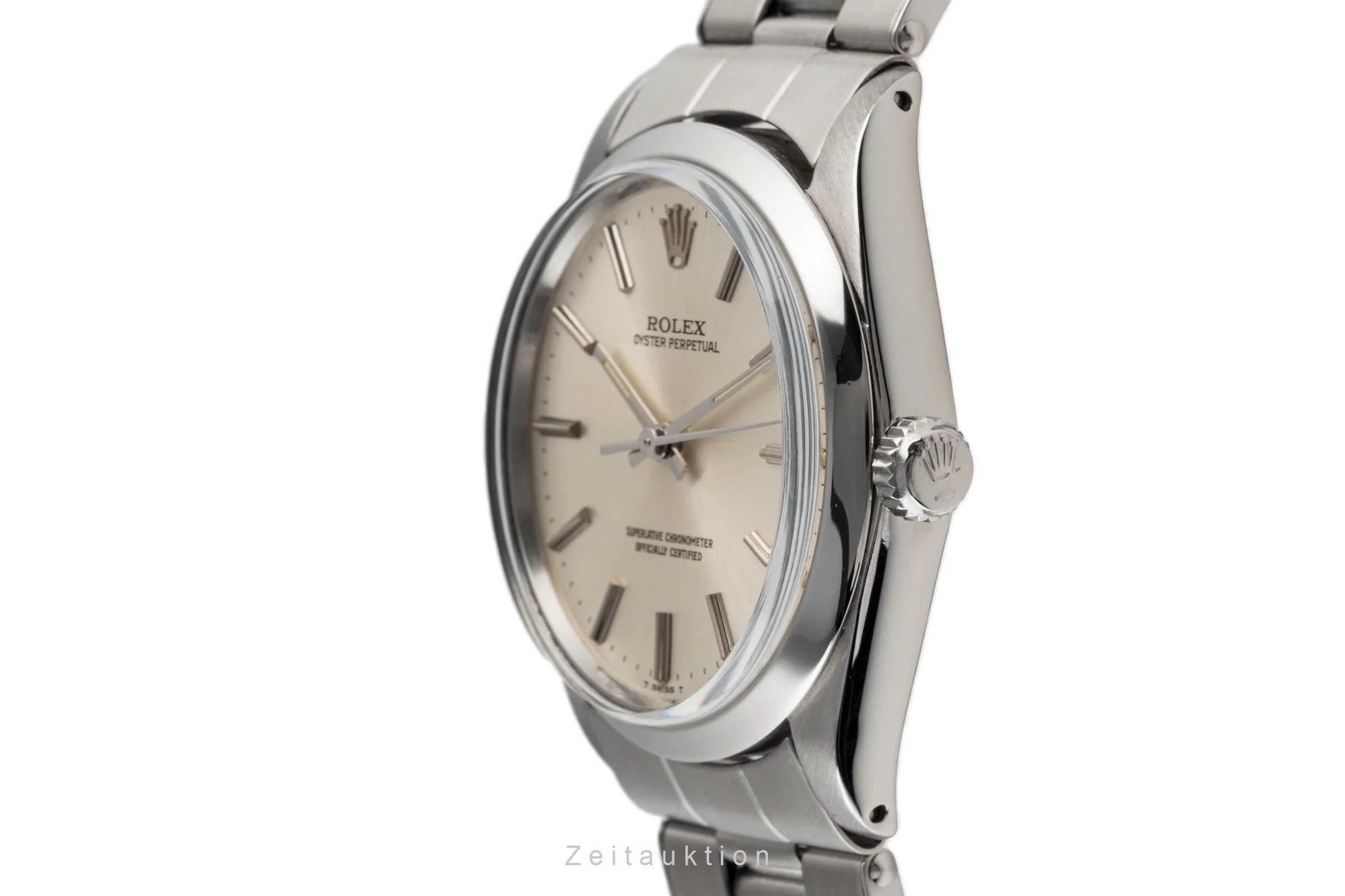 Rolex Oyster Perpetual steel automatic men's watch 1002  [2302899] - Image 6