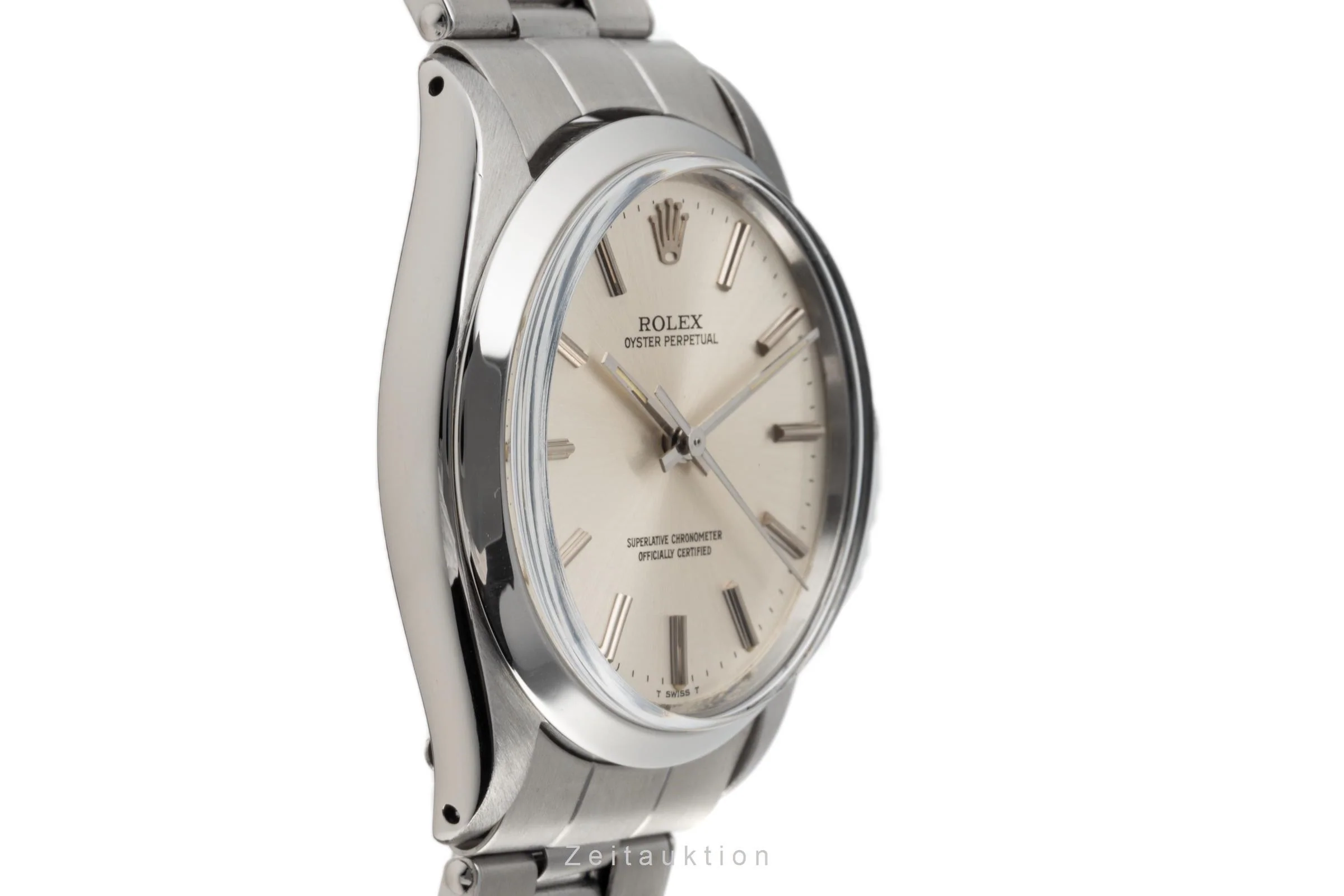 Rolex Oyster Perpetual steel automatic men's watch 1002  [2302899] - Image 7