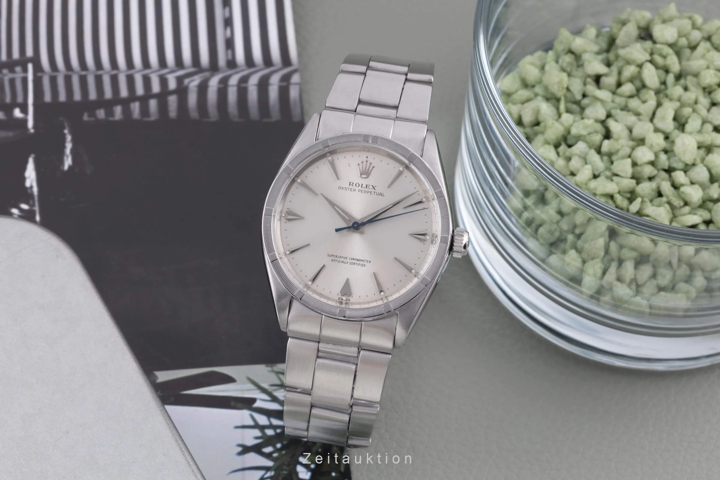 Rolex Oyster Perpetual steel automatic men's watch 1007 Vintage  [2500156] - Image 4