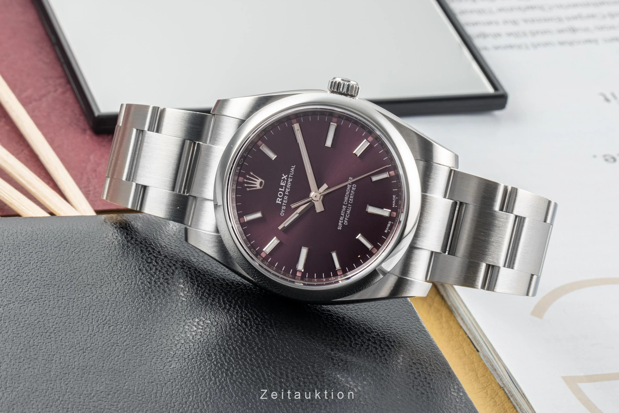 Rolex Oyster Perpetual steel automatic men's watch 114200  [2304192] - Image 2