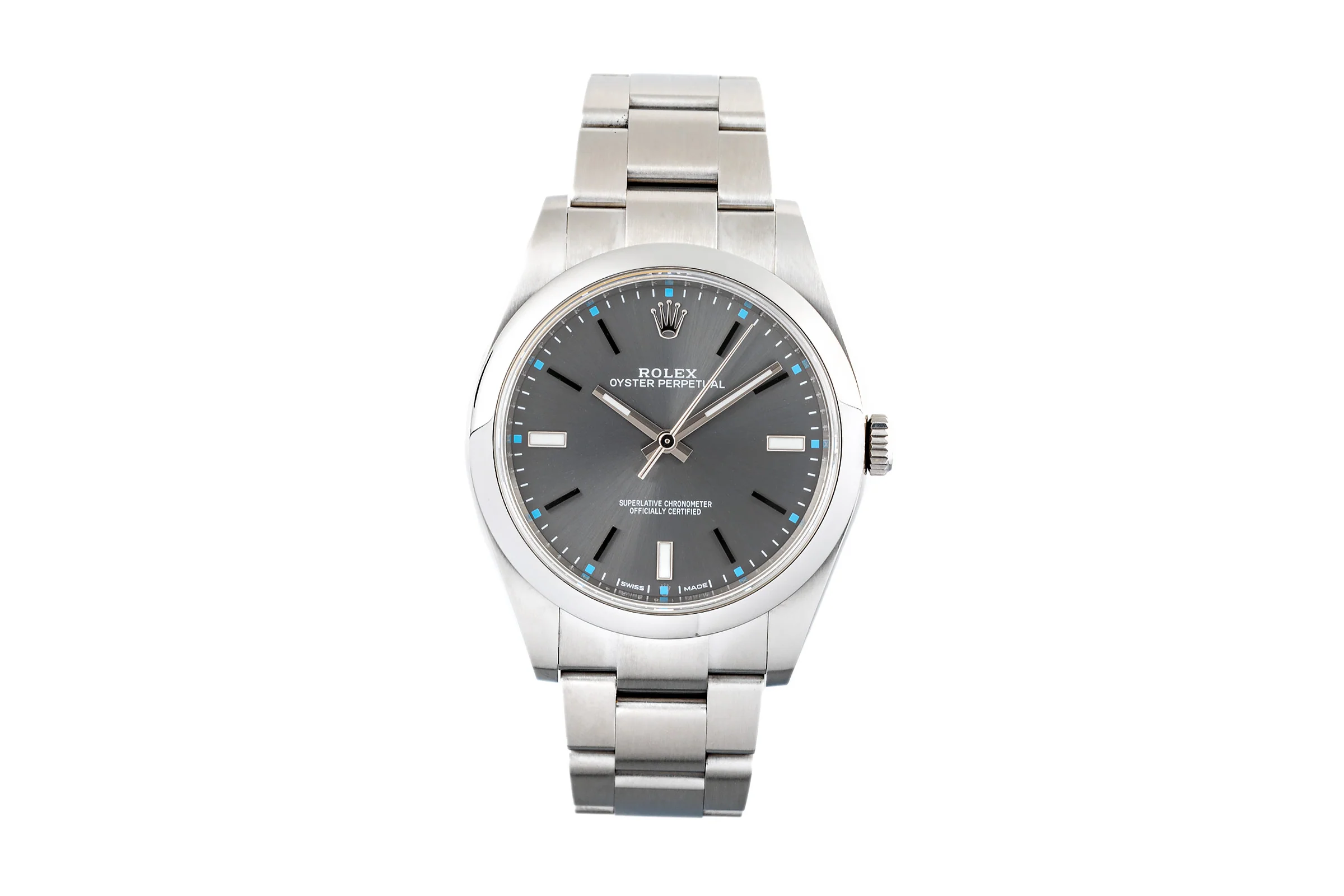 Rolex Oyster Perpetual steel automatic men's watch 114300  [2302625] - Image 4