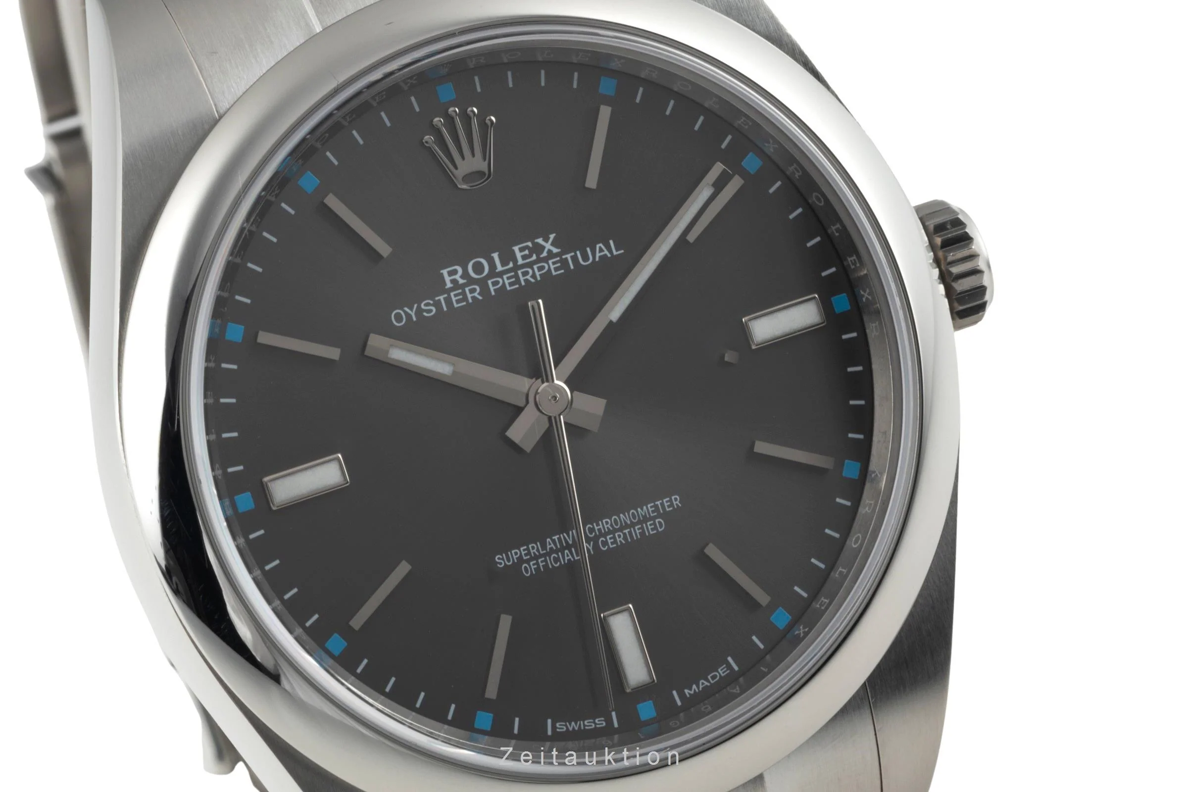 Rolex Oyster Perpetual steel automatic men's watch 114300  [2401234] - Image 13