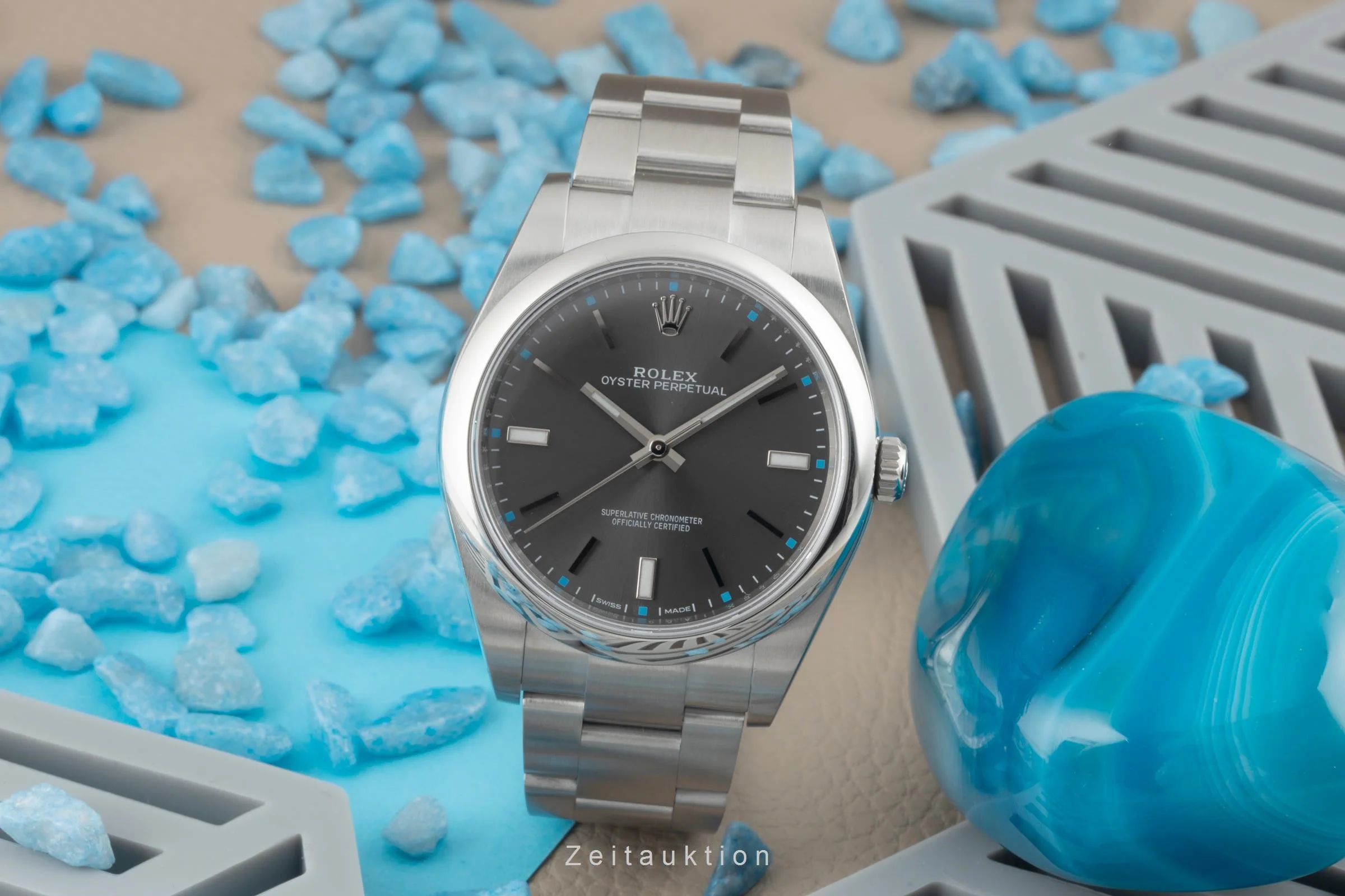 Rolex Oyster Perpetual steel automatic men's watch 114300  [2401234] - Image 3