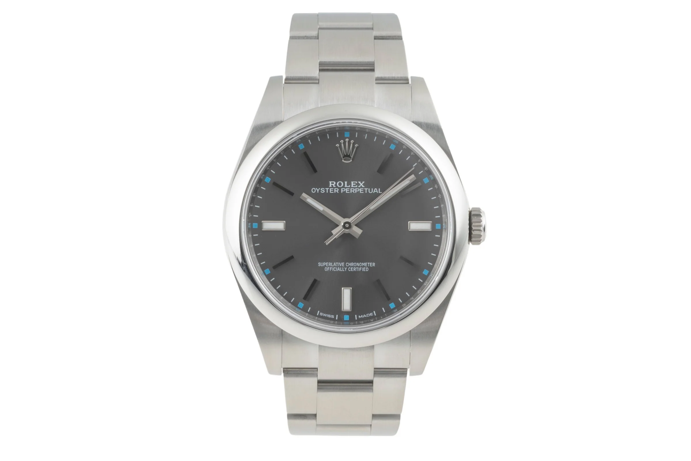 Rolex Oyster Perpetual steel automatic men's watch 114300  [2401234] - Image 4
