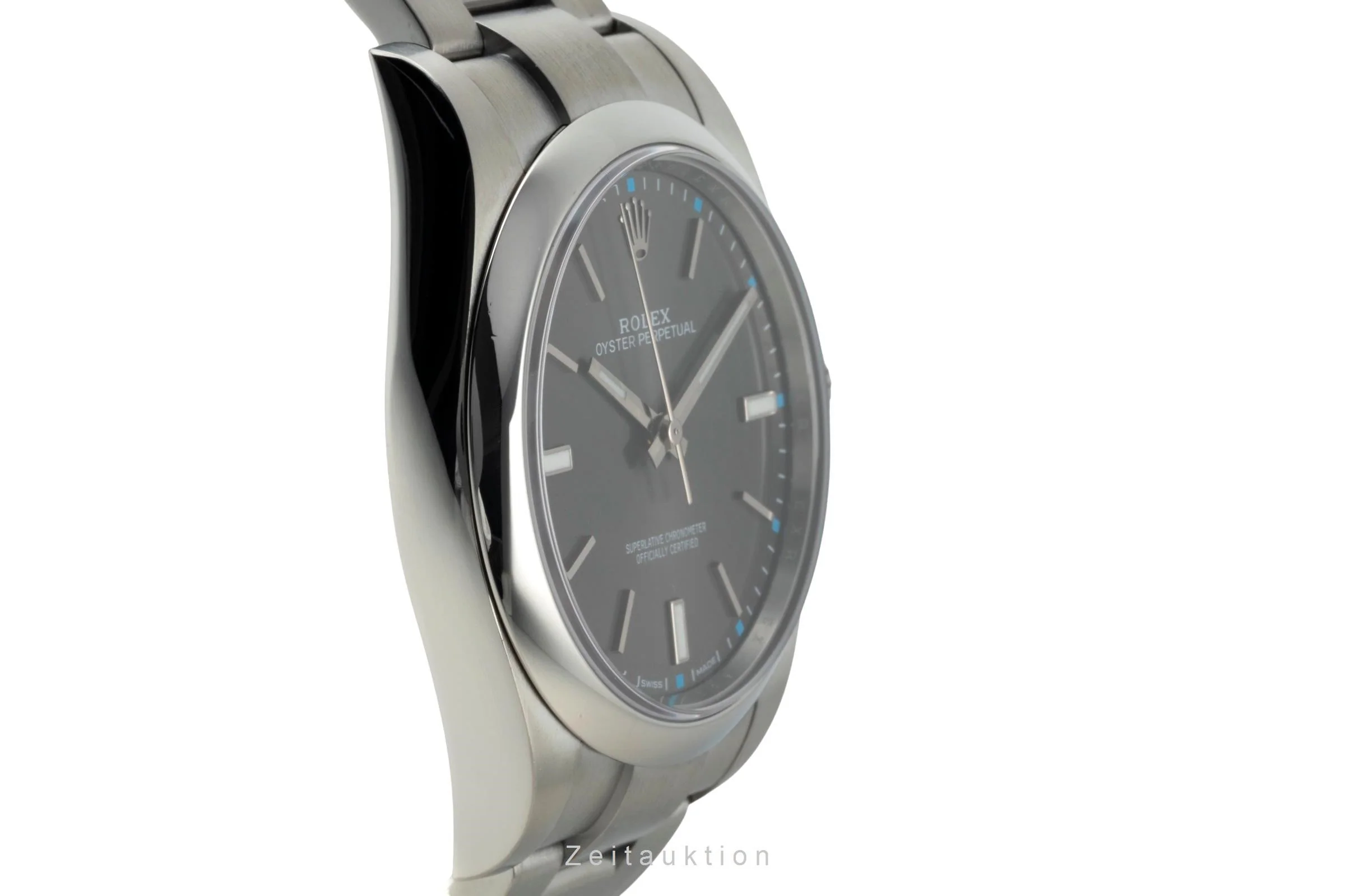 Rolex Oyster Perpetual steel automatic men's watch 114300  [2401234] - Image 7
