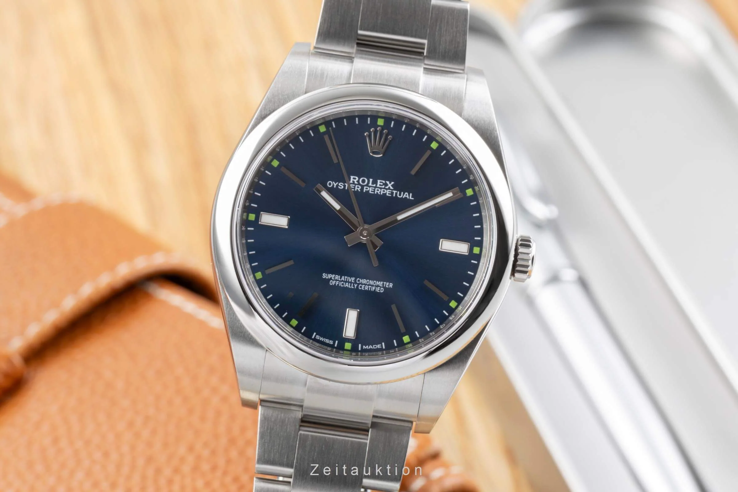 Rolex Oyster Perpetual steel automatic men's watch 114300  [2502320] - Image 2