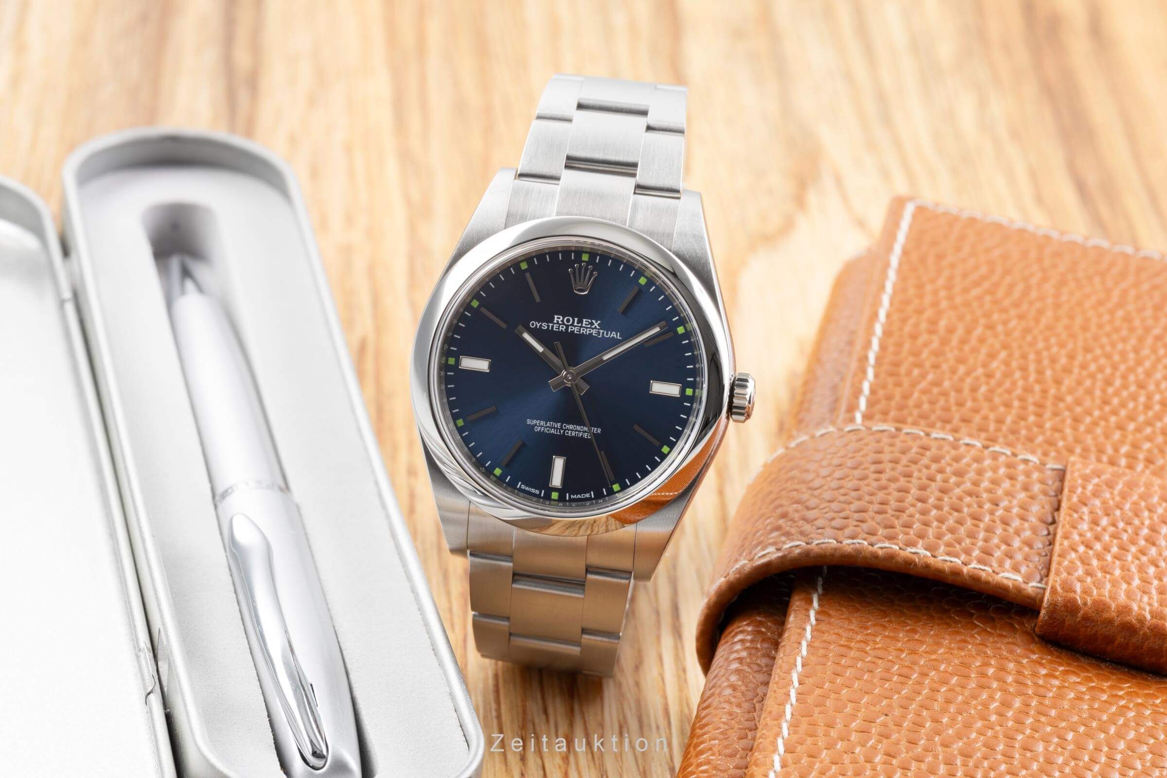 Rolex Oyster Perpetual steel automatic men's watch 114300  [2502320] - Image 4