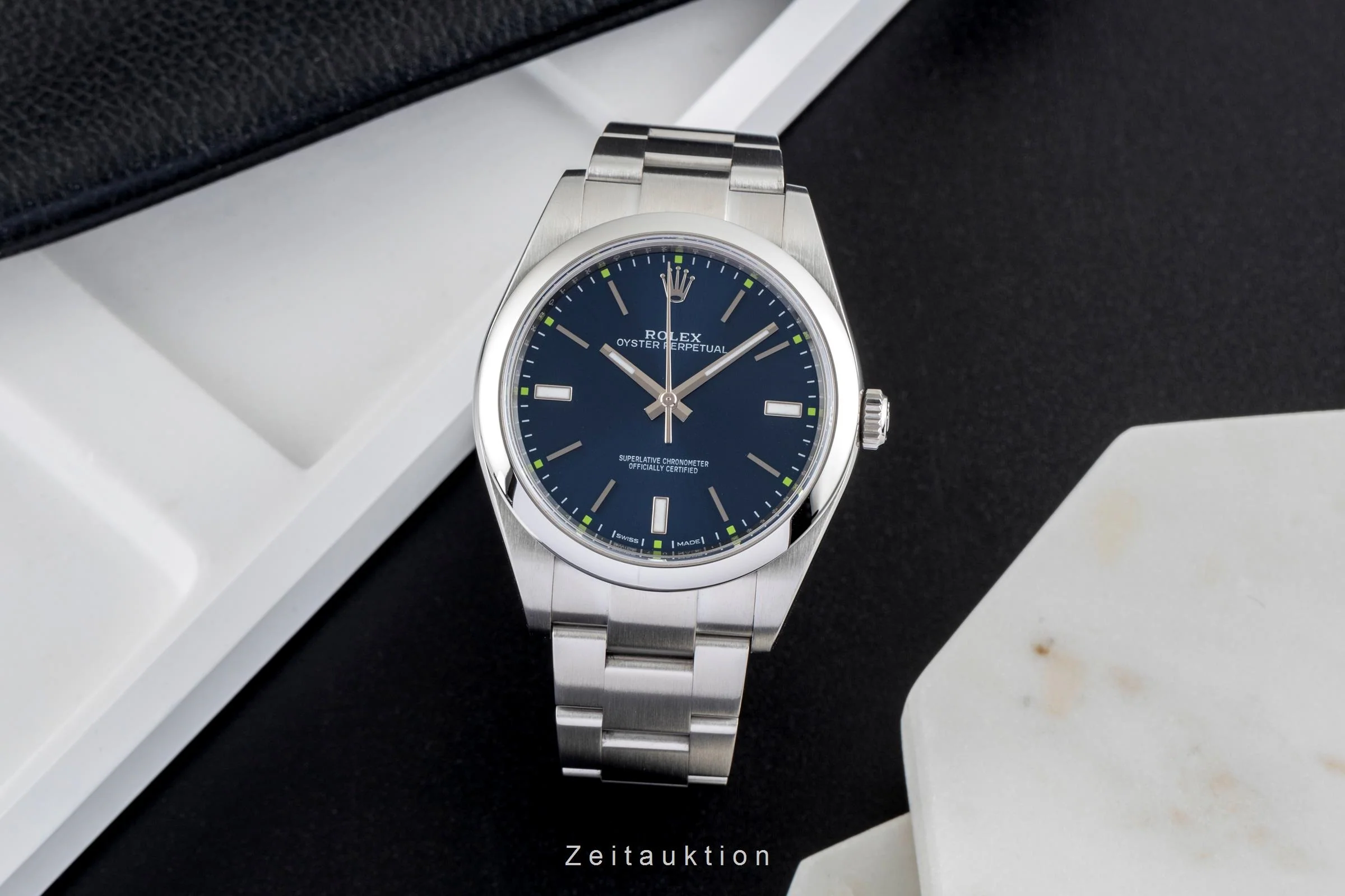 Rolex Oyster Perpetual steel automatic men's watch 114300  [2502977] - Image 4
