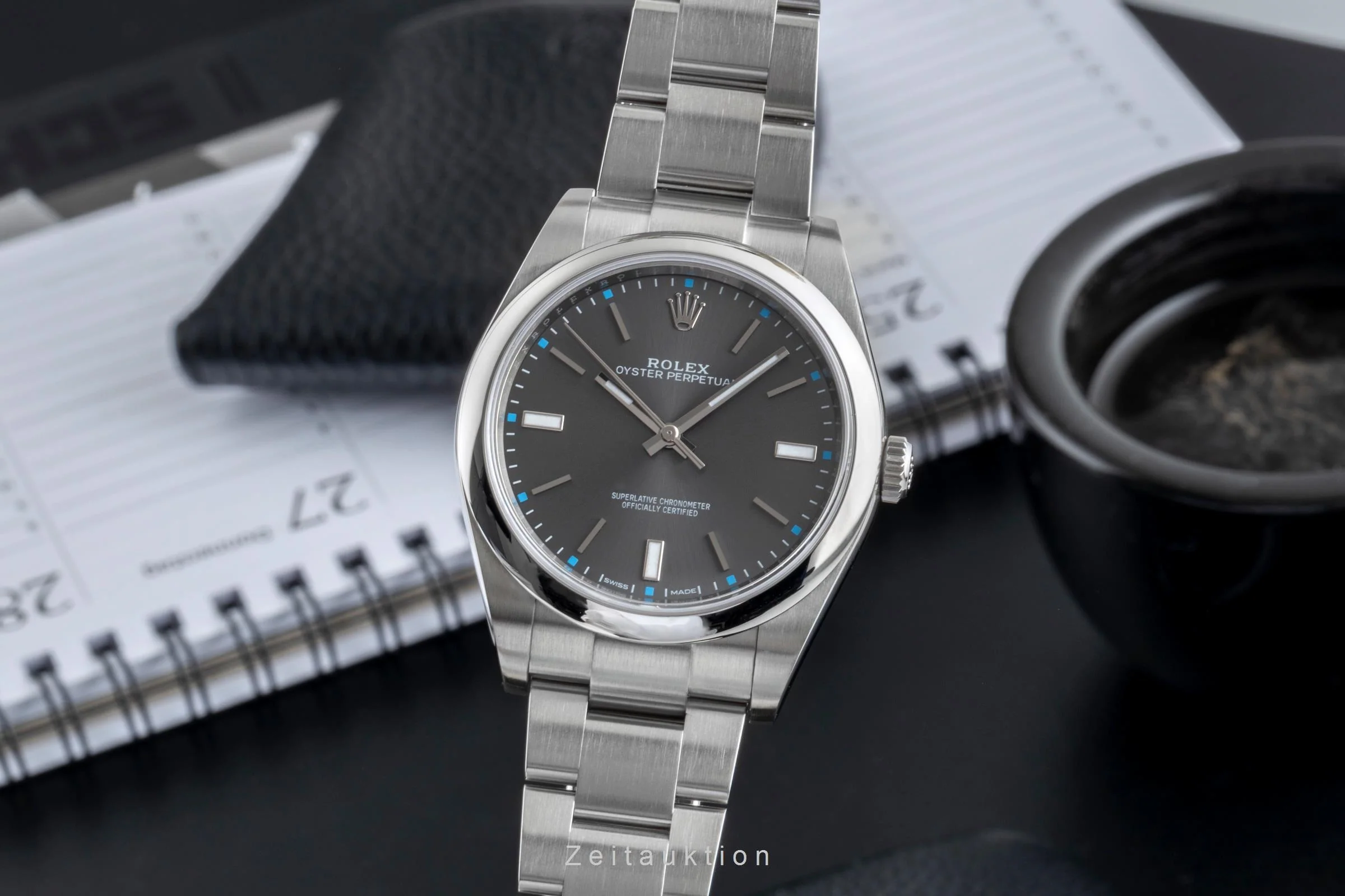 Rolex Oyster Perpetual steel automatic men's watch 114300  [2507088] - Image 2