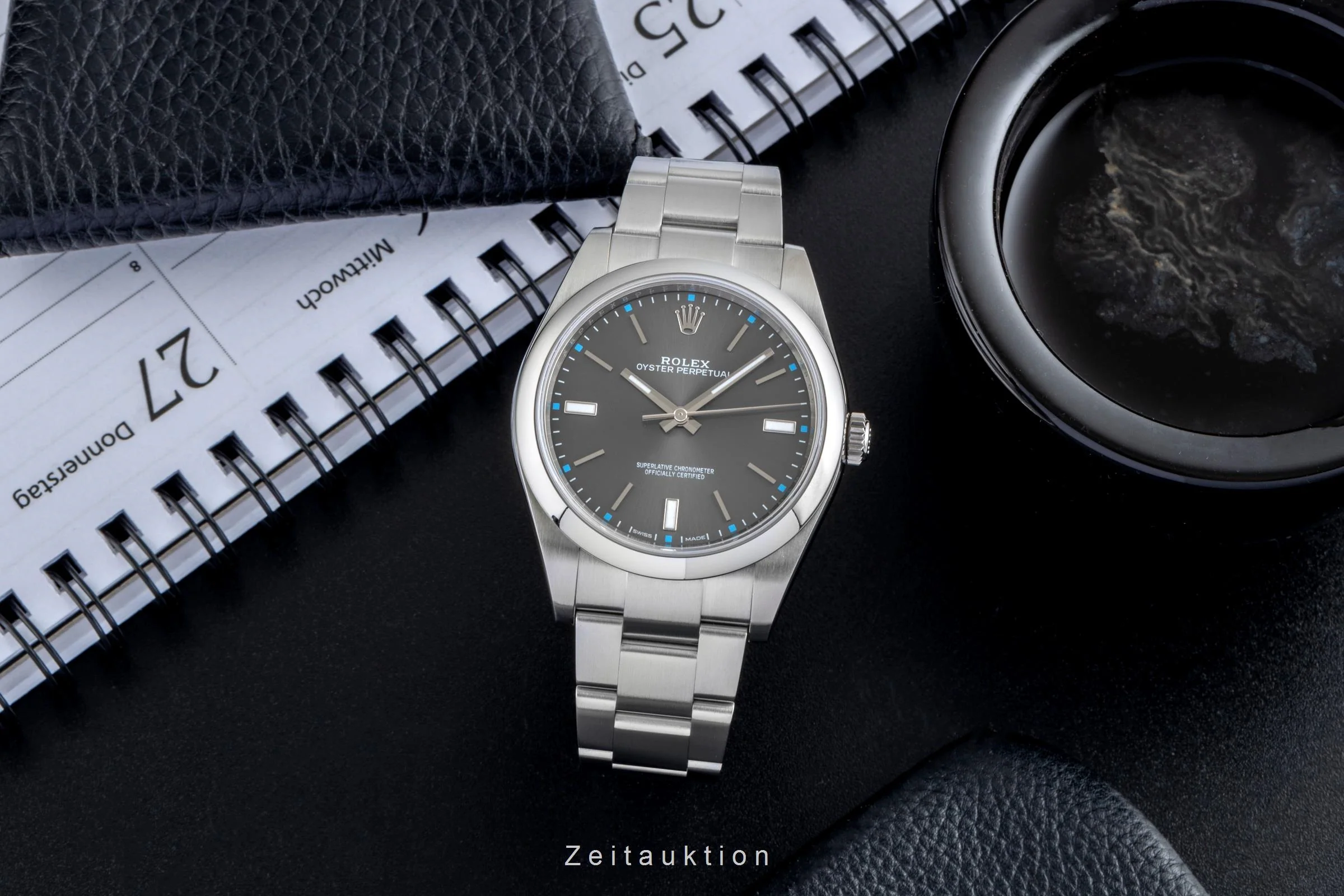 Rolex Oyster Perpetual steel automatic men's watch 114300  [2507088] - Image 4