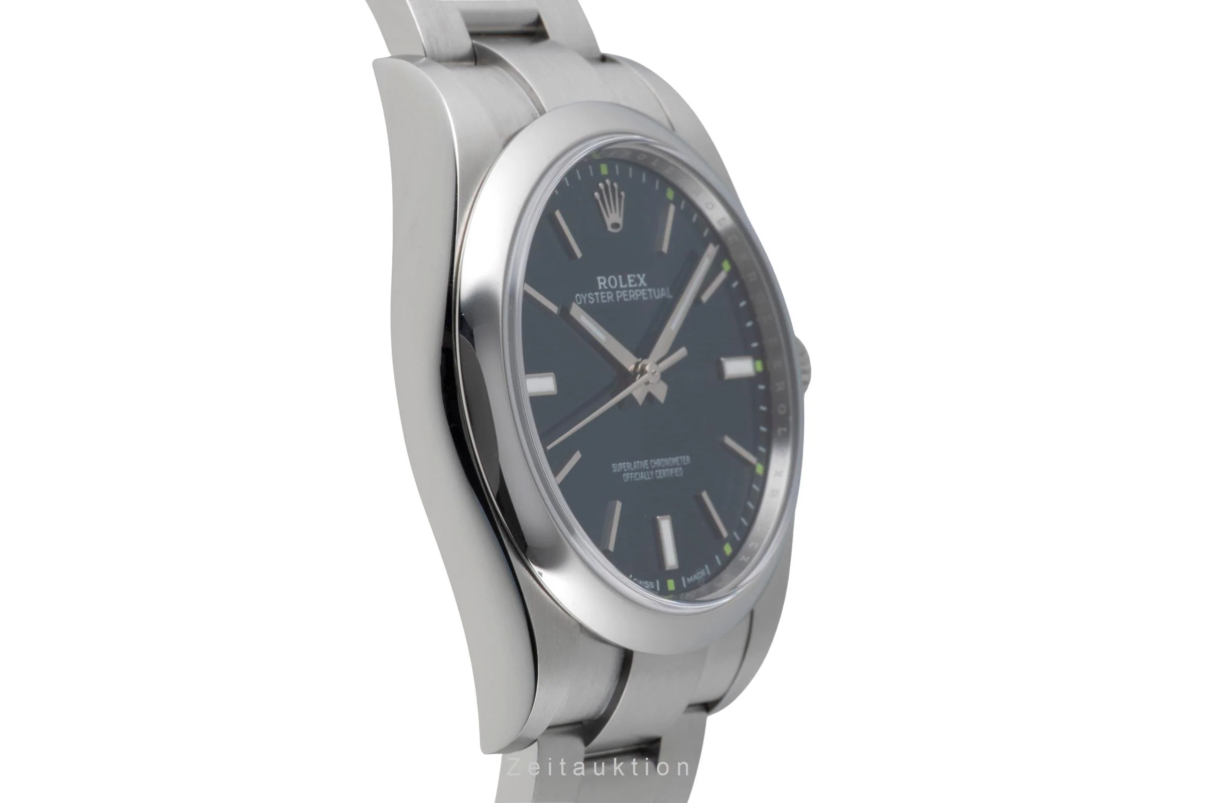 Rolex Oyster Perpetual steel automatic men's watch 114300  [2600991] - Image 8