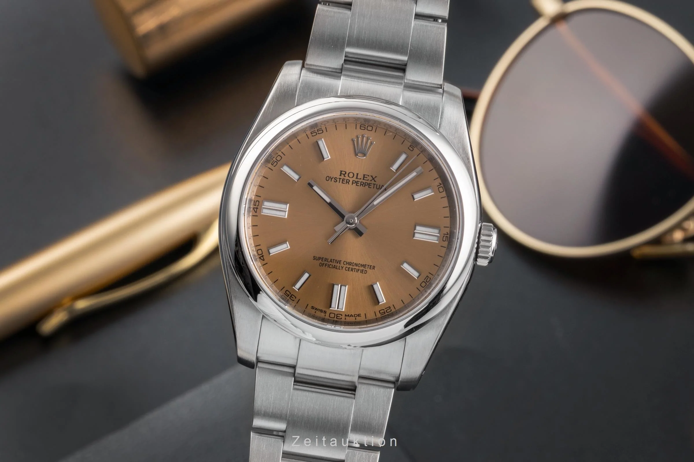 Rolex Oyster Perpetual steel automatic men's watch 116000  [2503344] - Image 2