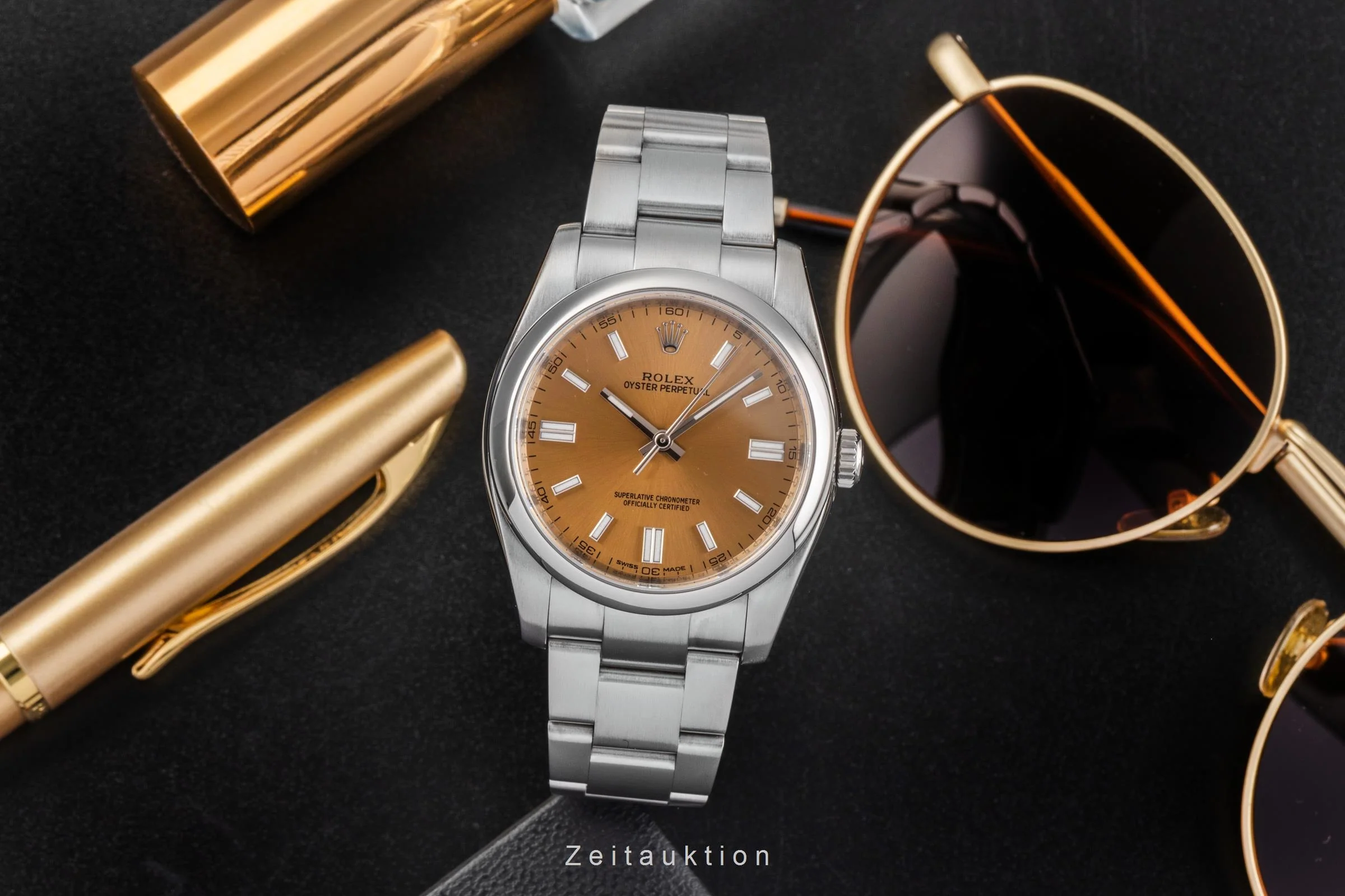 Rolex Oyster Perpetual steel automatic men's watch 116000  [2503344] - Image 4