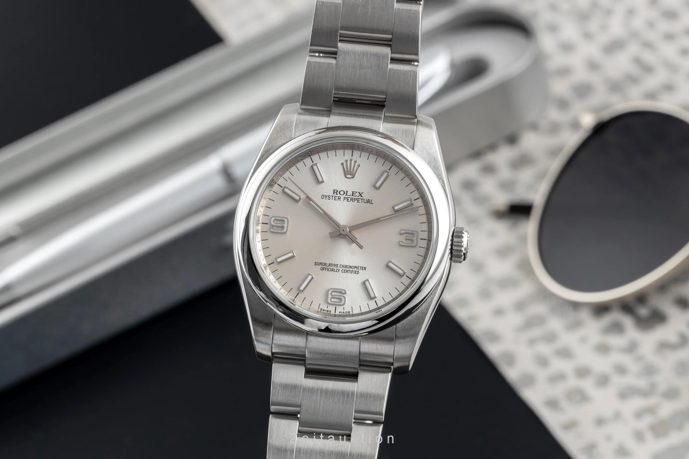 Rolex Oyster Perpetual steel automatic men's watch 116000  [2503995] - Image 2