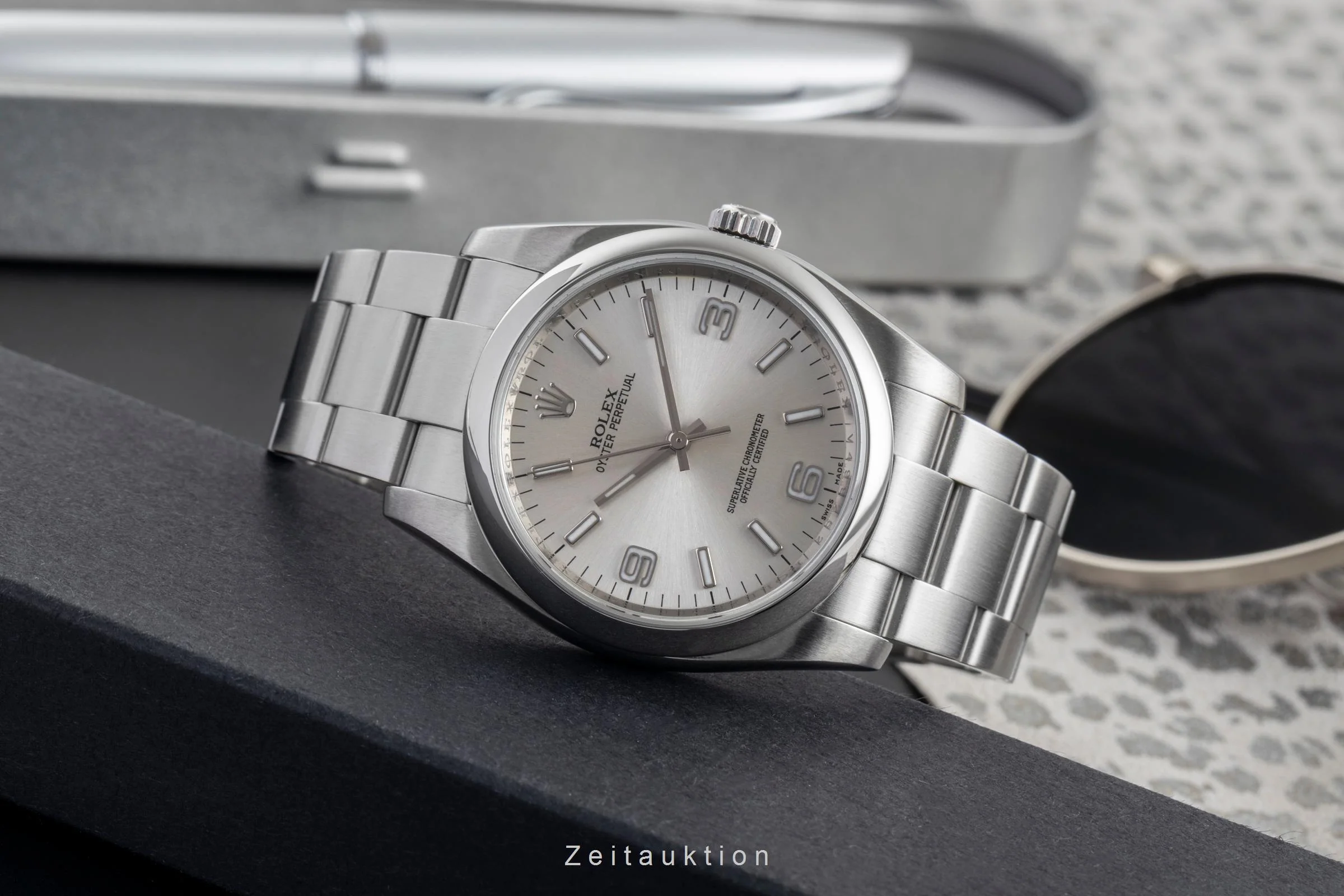 Rolex Oyster Perpetual steel automatic men's watch 116000  [2503995] - Image 3
