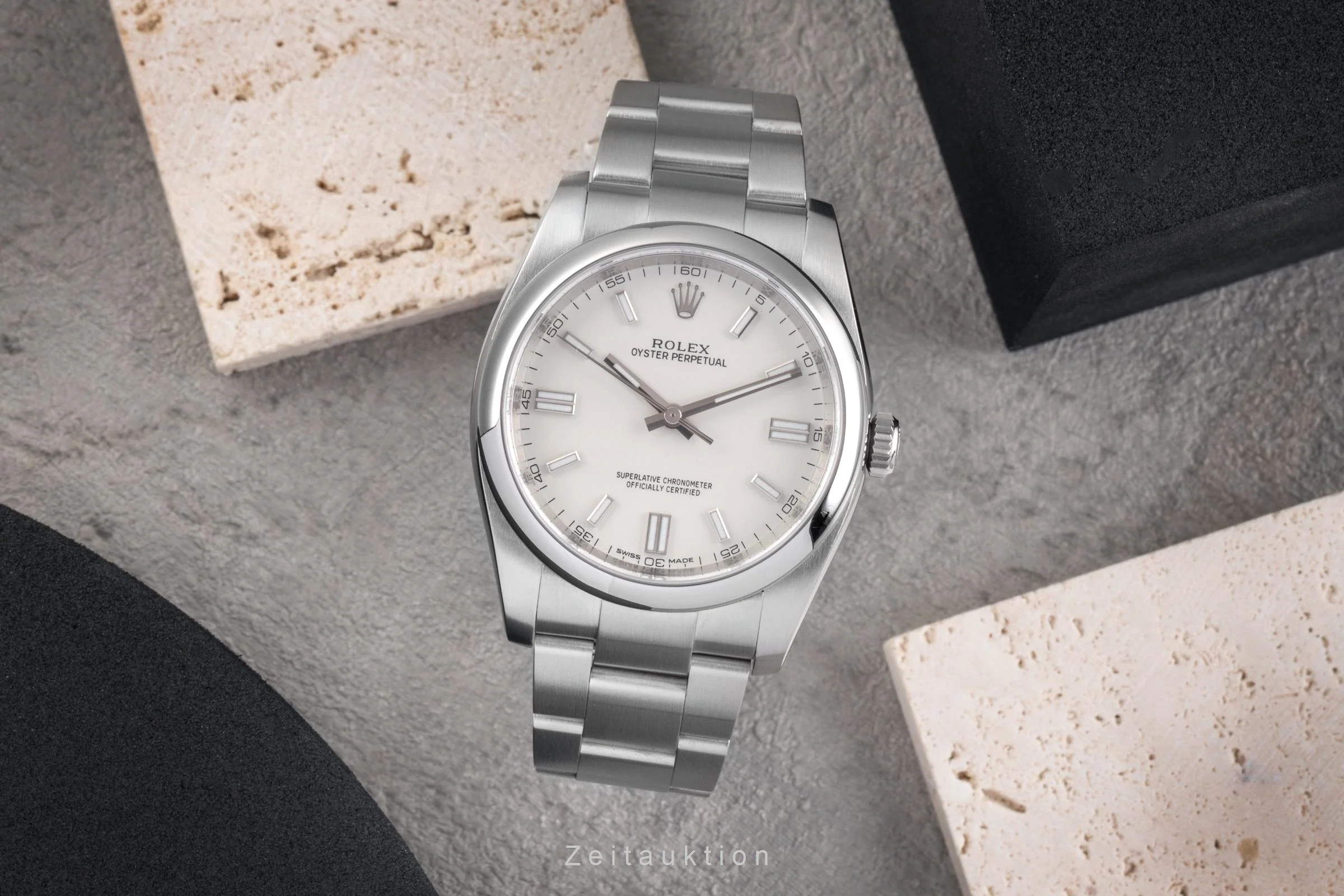 Rolex Oyster Perpetual steel automatic men's watch 116000  [2504287] - Image 4