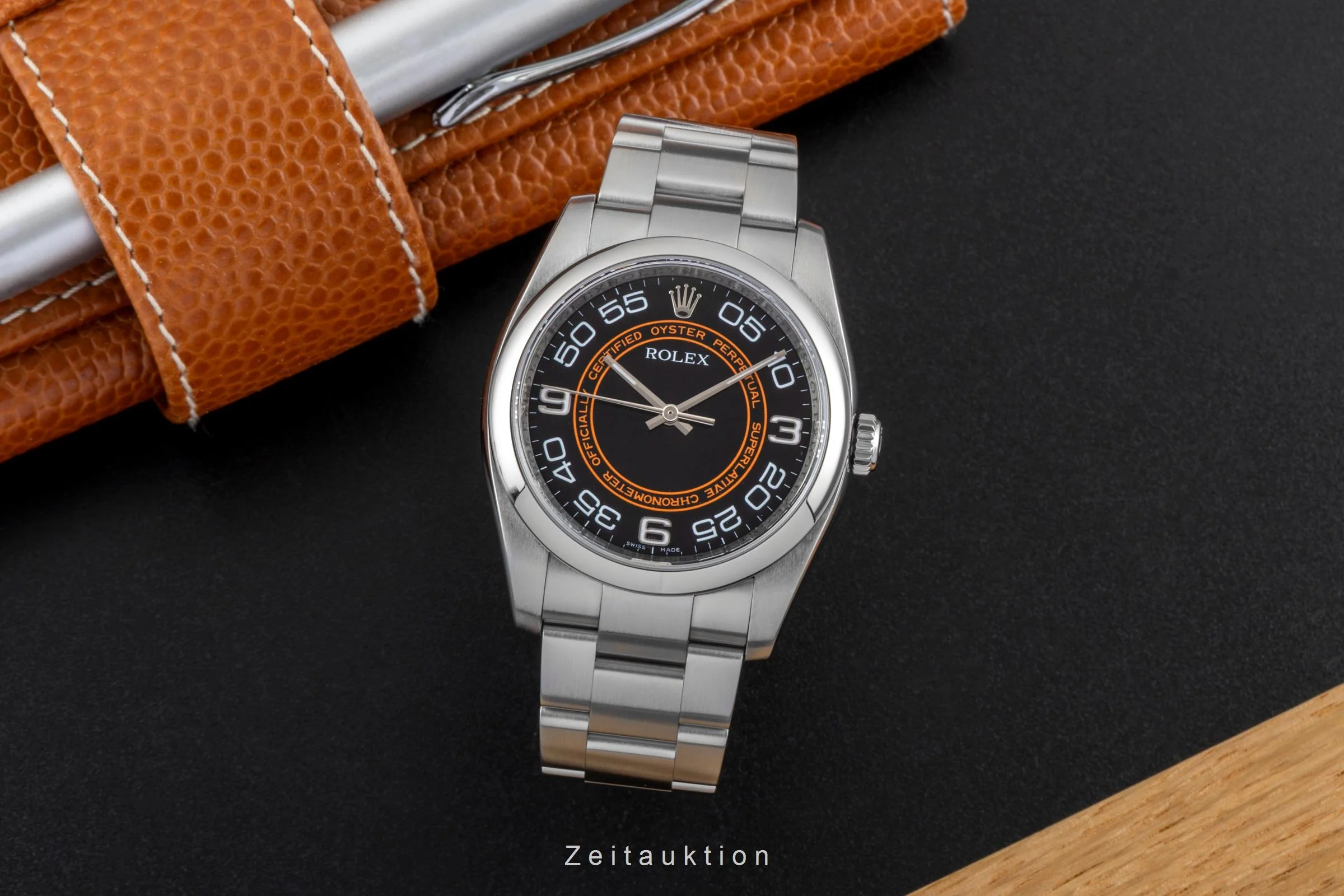 Rolex Oyster Perpetual steel automatic men's watch 116000  [2600605] - Image 4