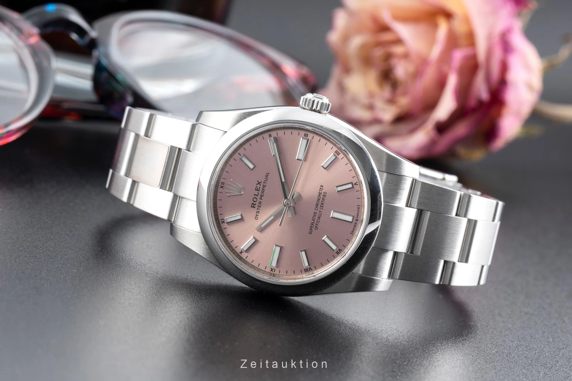 Rolex Oyster Perpetual steel automatic men's watch 124200  [2504938] - Image 3