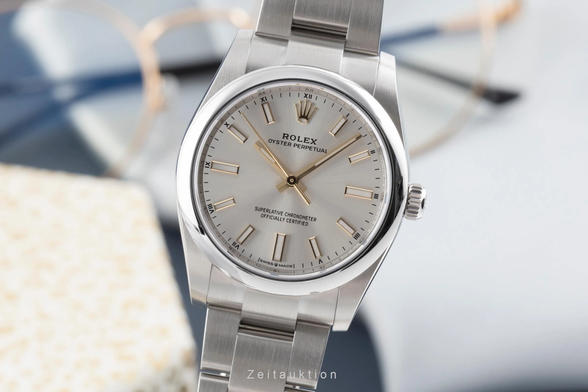 Rolex Oyster Perpetual steel automatic men's watch 124200  [2505019] - Image 2
