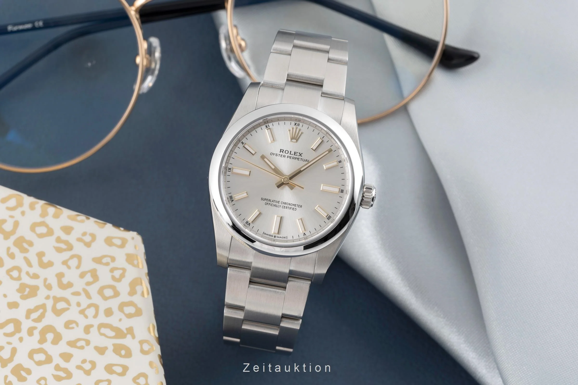 Rolex Oyster Perpetual steel automatic men's watch 124200  [2505019] - Image 4
