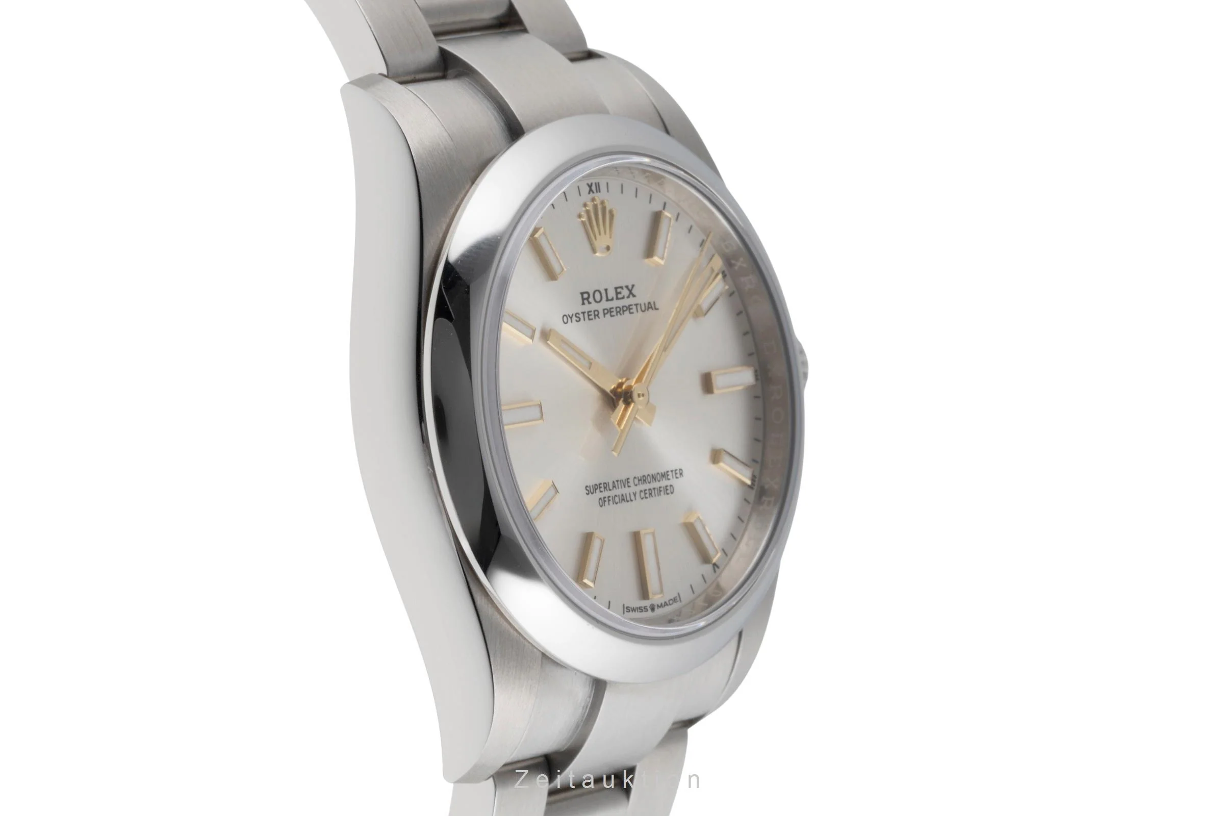 Rolex Oyster Perpetual steel automatic men's watch 124200  [2505019] - Image 8