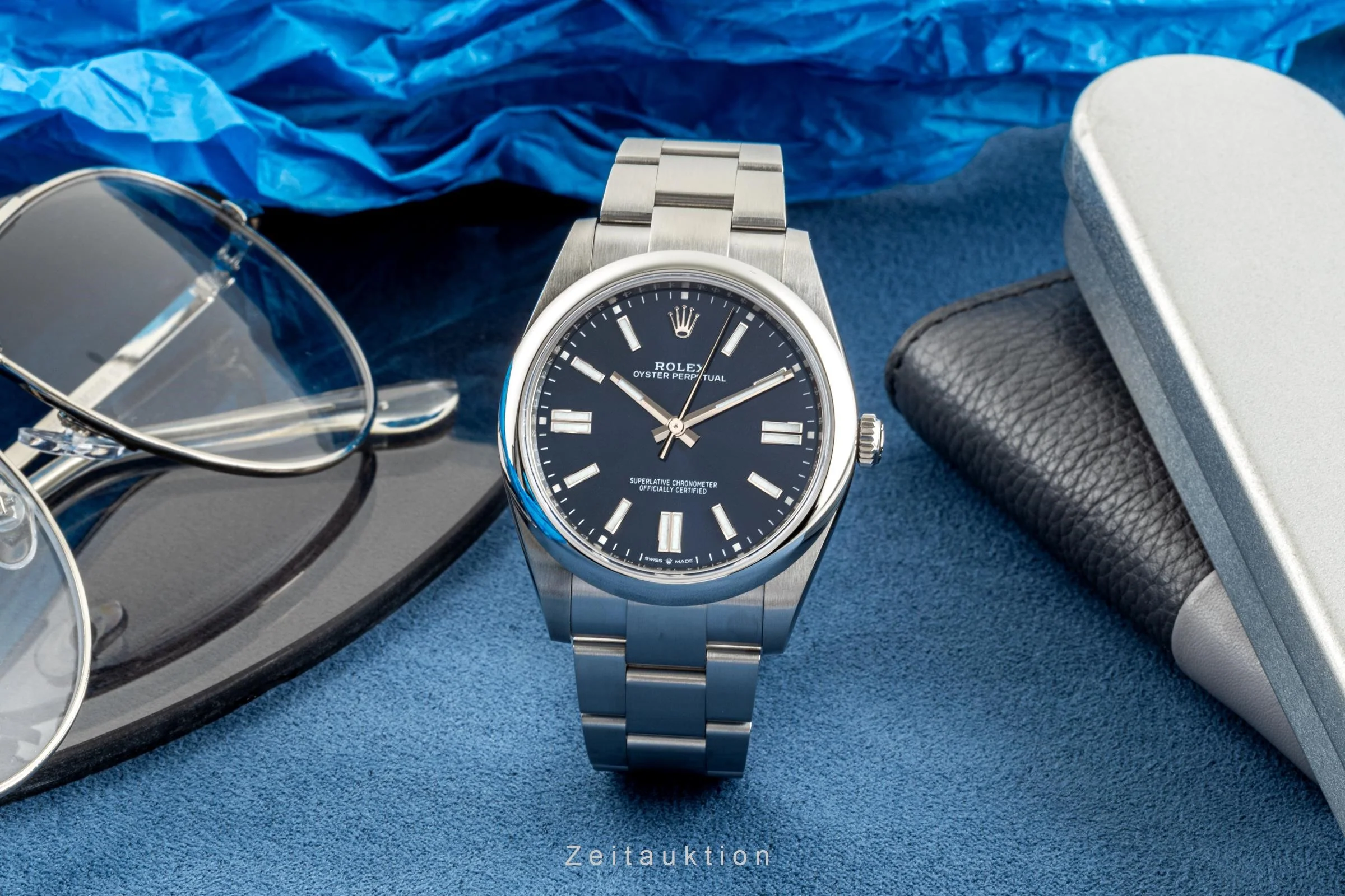 Rolex Oyster Perpetual steel automatic men's watch 124300  [2302996] - Image 3