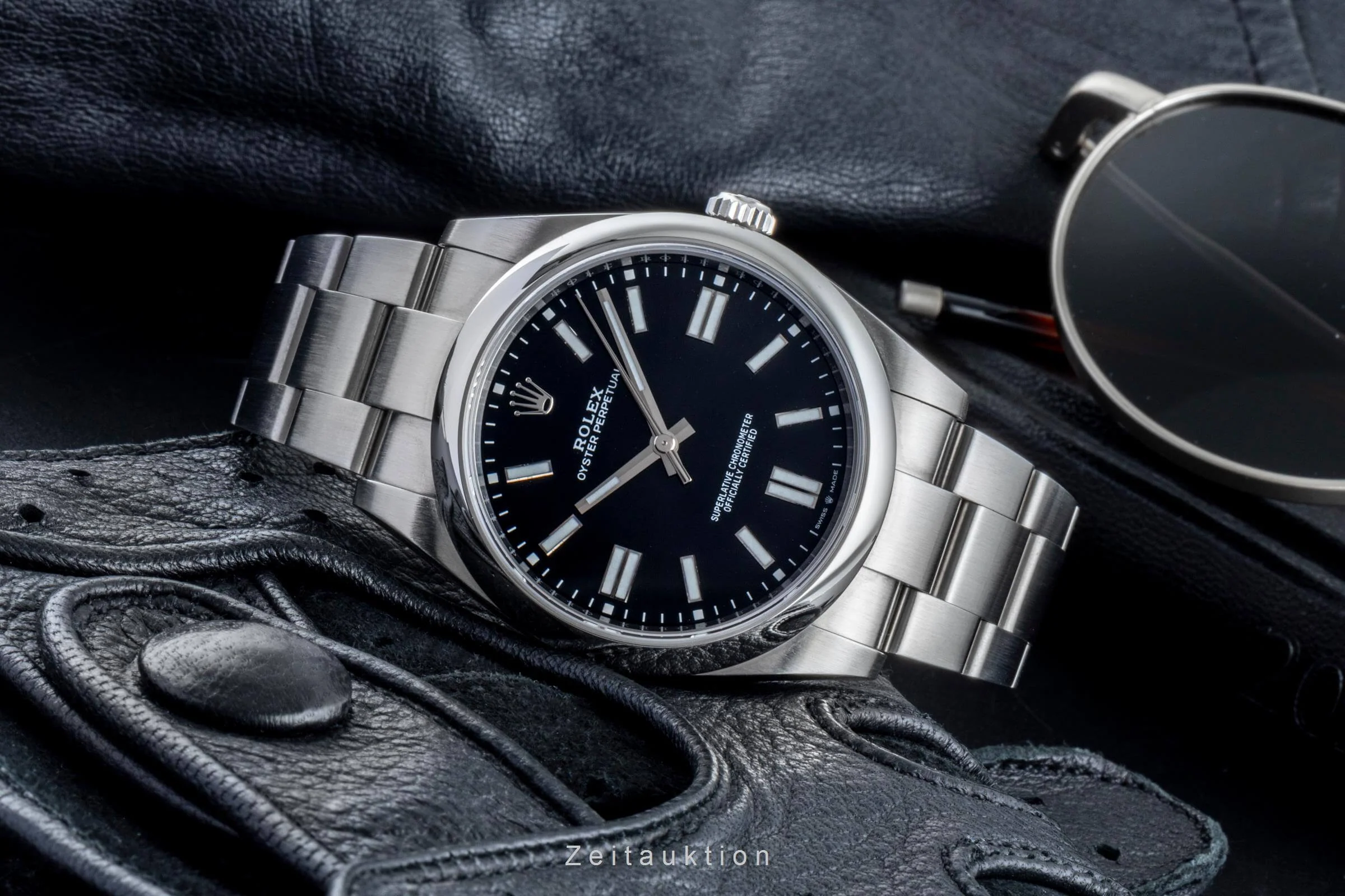 Rolex Oyster Perpetual steel automatic men's watch 124300  [2403973] - Image 2