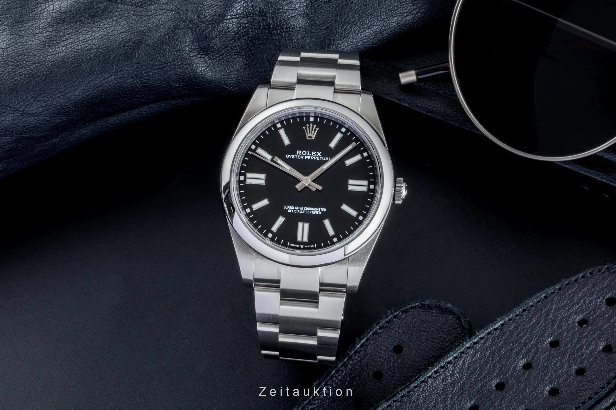 Rolex Oyster Perpetual steel automatic men's watch 124300  [2403973] - Image 3