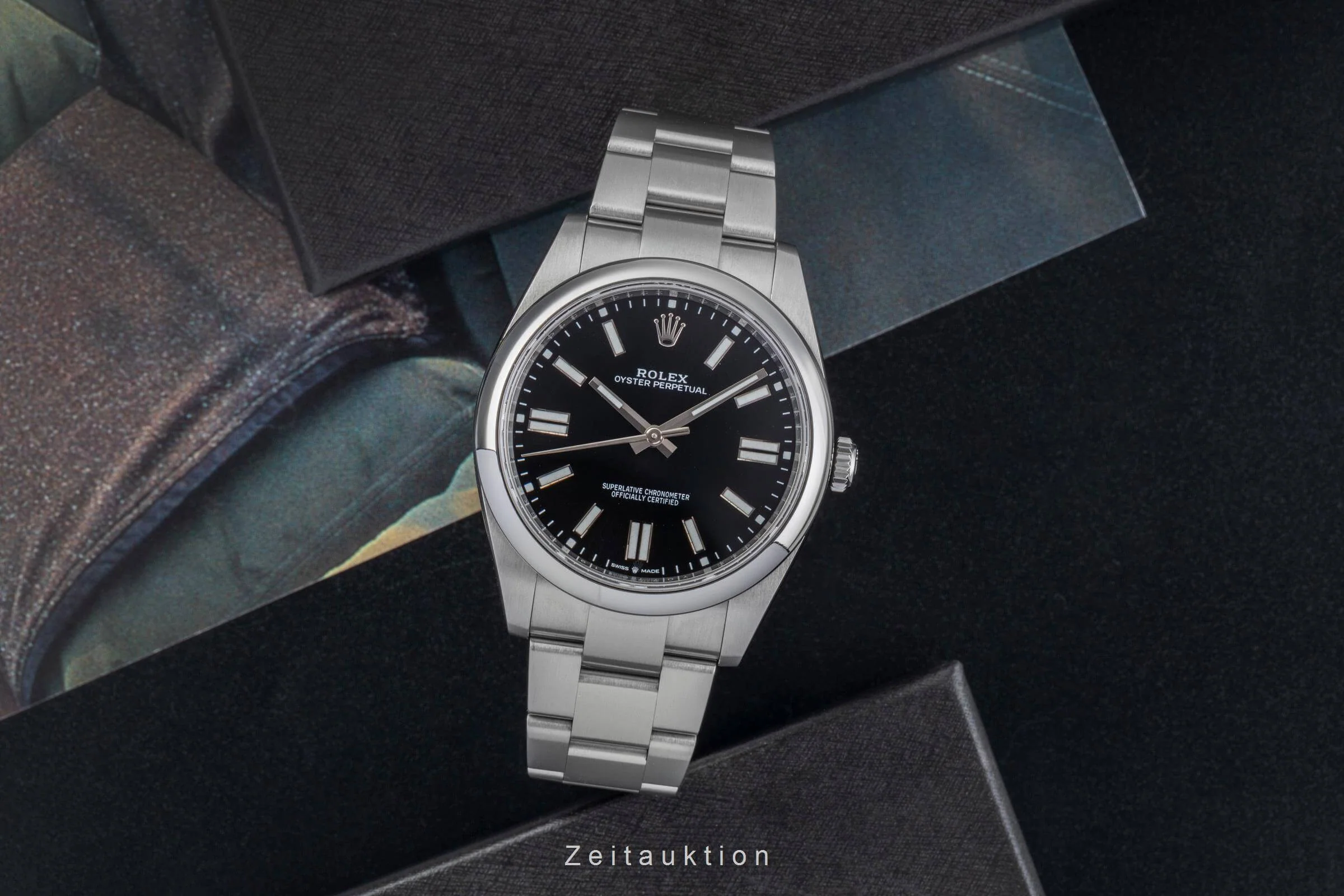 Rolex Oyster Perpetual steel automatic men's watch 124300  [2404175] - Image 3
