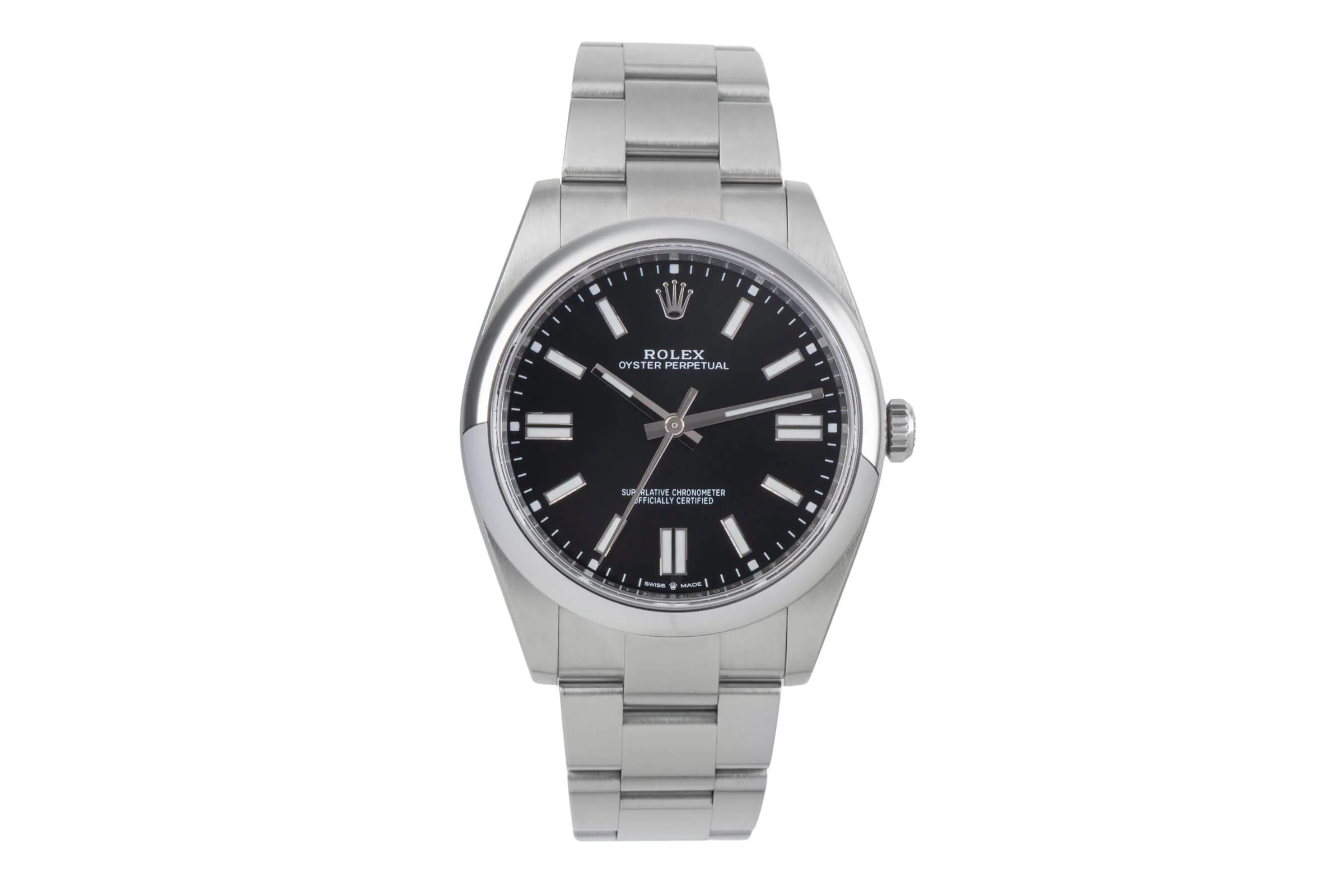 Rolex Oyster Perpetual steel automatic men's watch 124300  [2404175] - Image 4