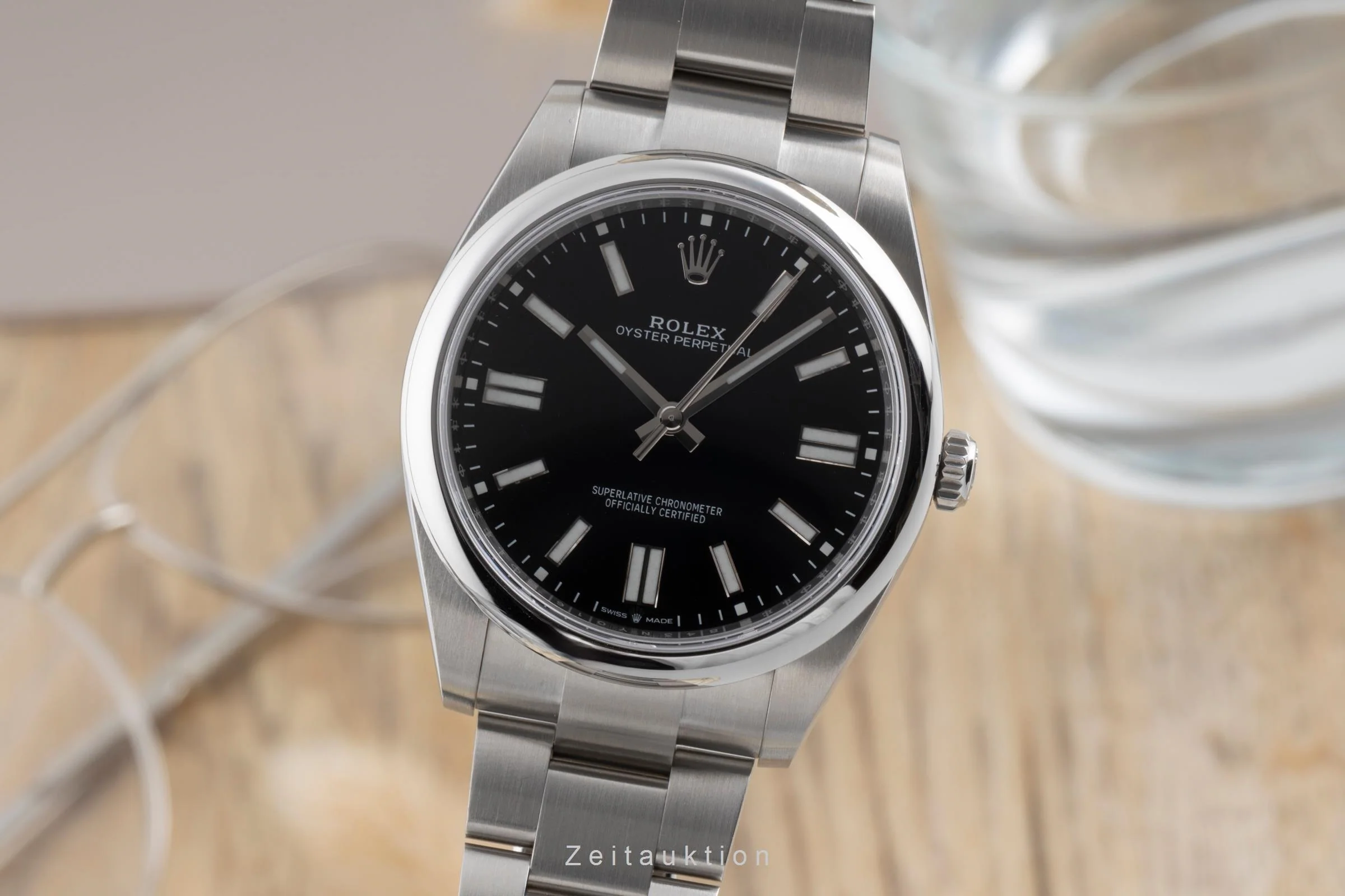 Rolex Oyster Perpetual steel automatic men's watch 124300  [2503948] - Image 2