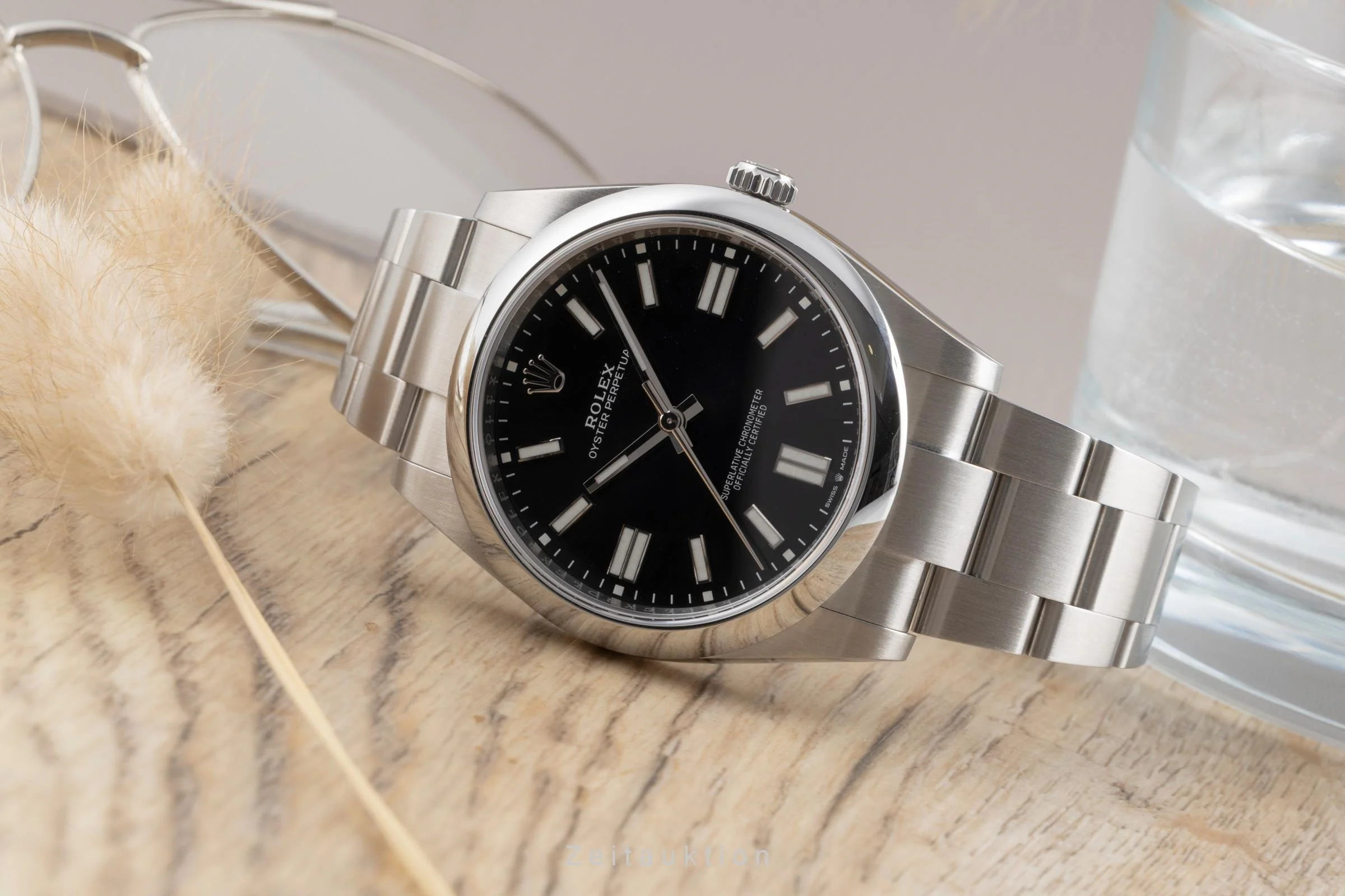 Rolex Oyster Perpetual steel automatic men's watch 124300  [2503948] - Image 3