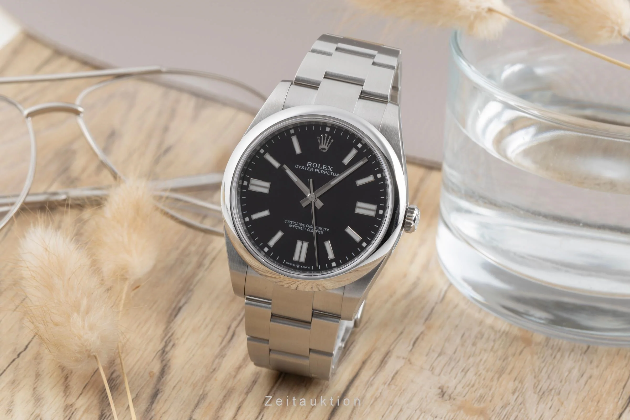 Rolex Oyster Perpetual steel automatic men's watch 124300  [2503948] - Image 4