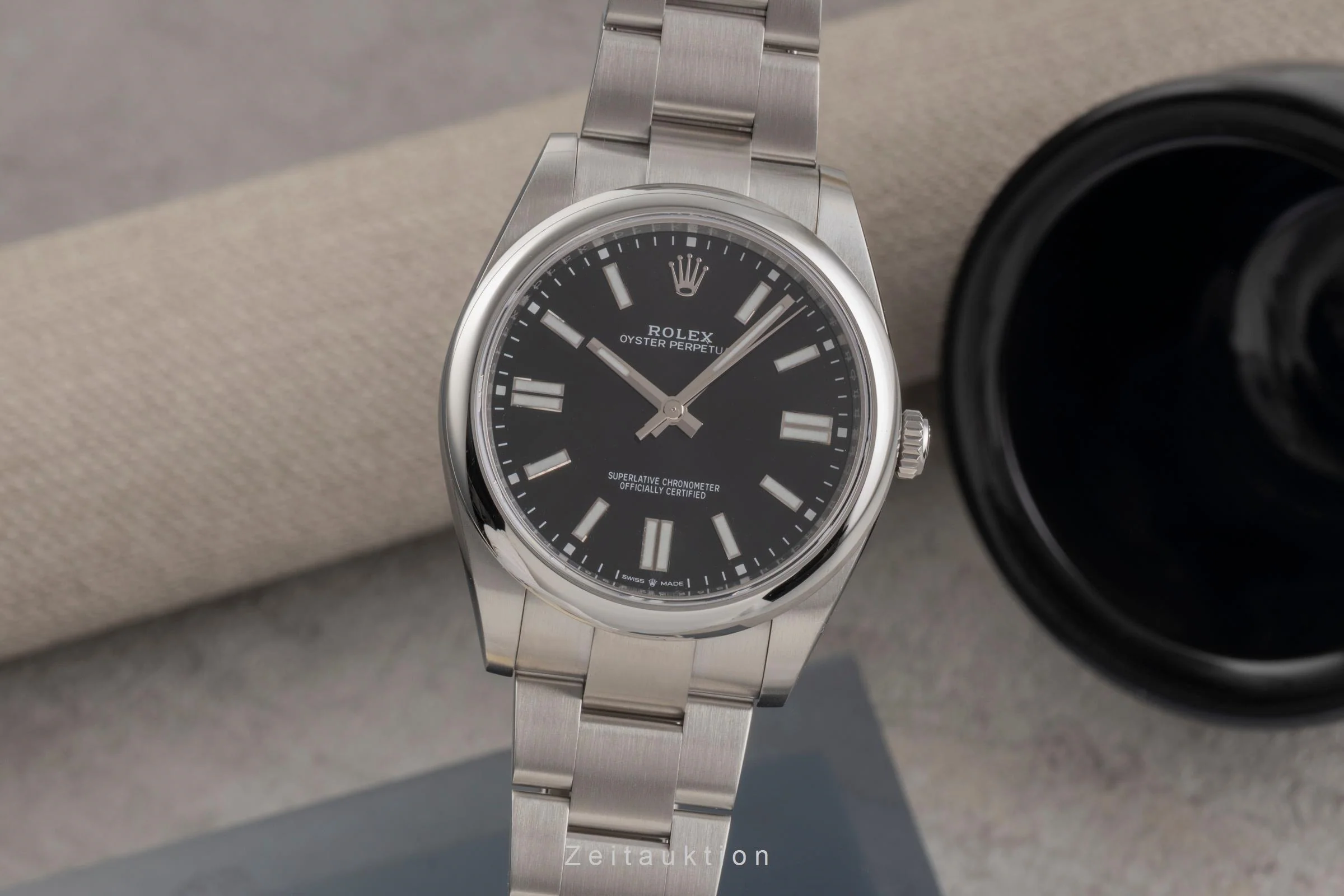 Rolex Oyster Perpetual steel automatic men's watch 124300  [2504250] - Image 2