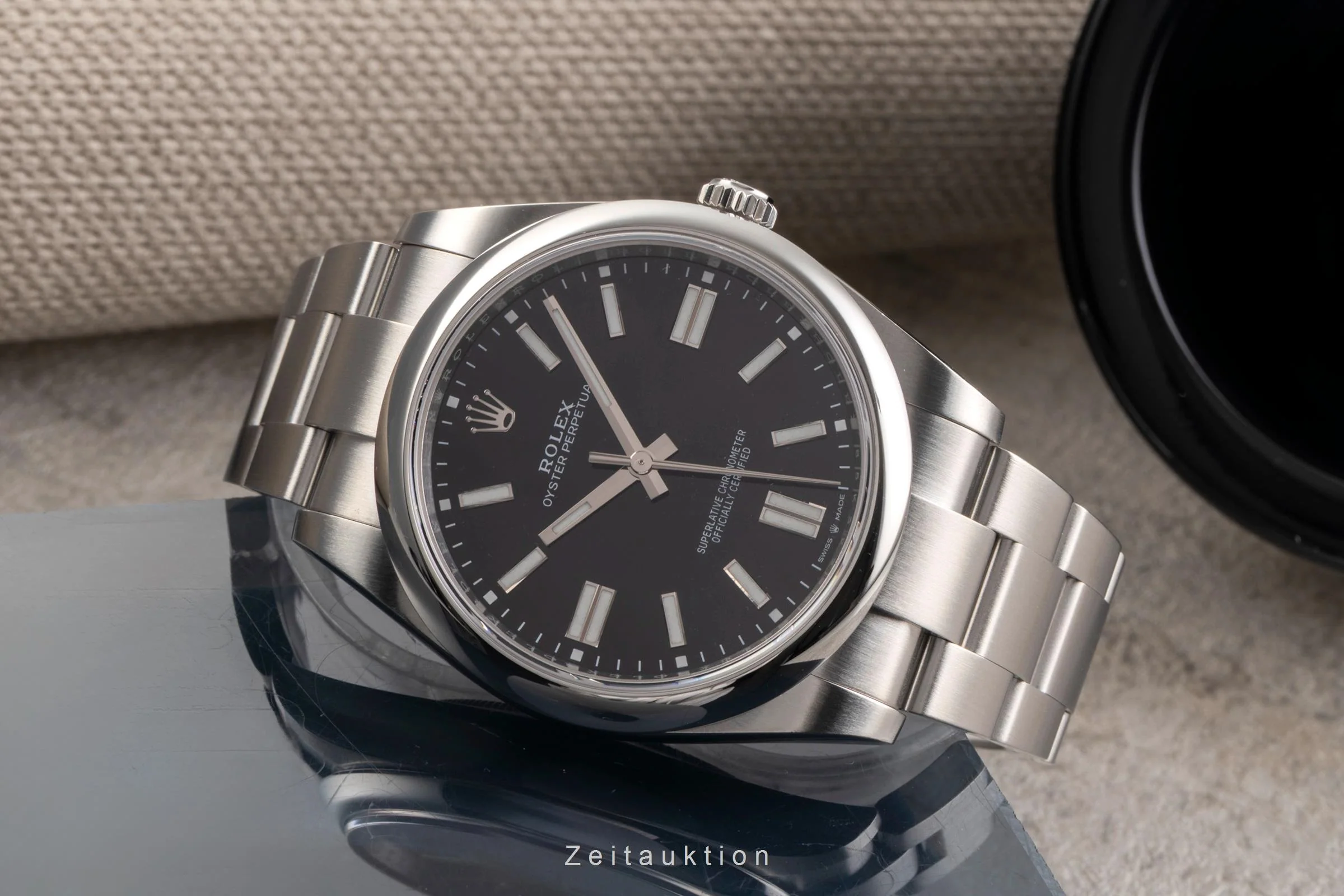 Rolex Oyster Perpetual steel automatic men's watch 124300  [2504250] - Image 3