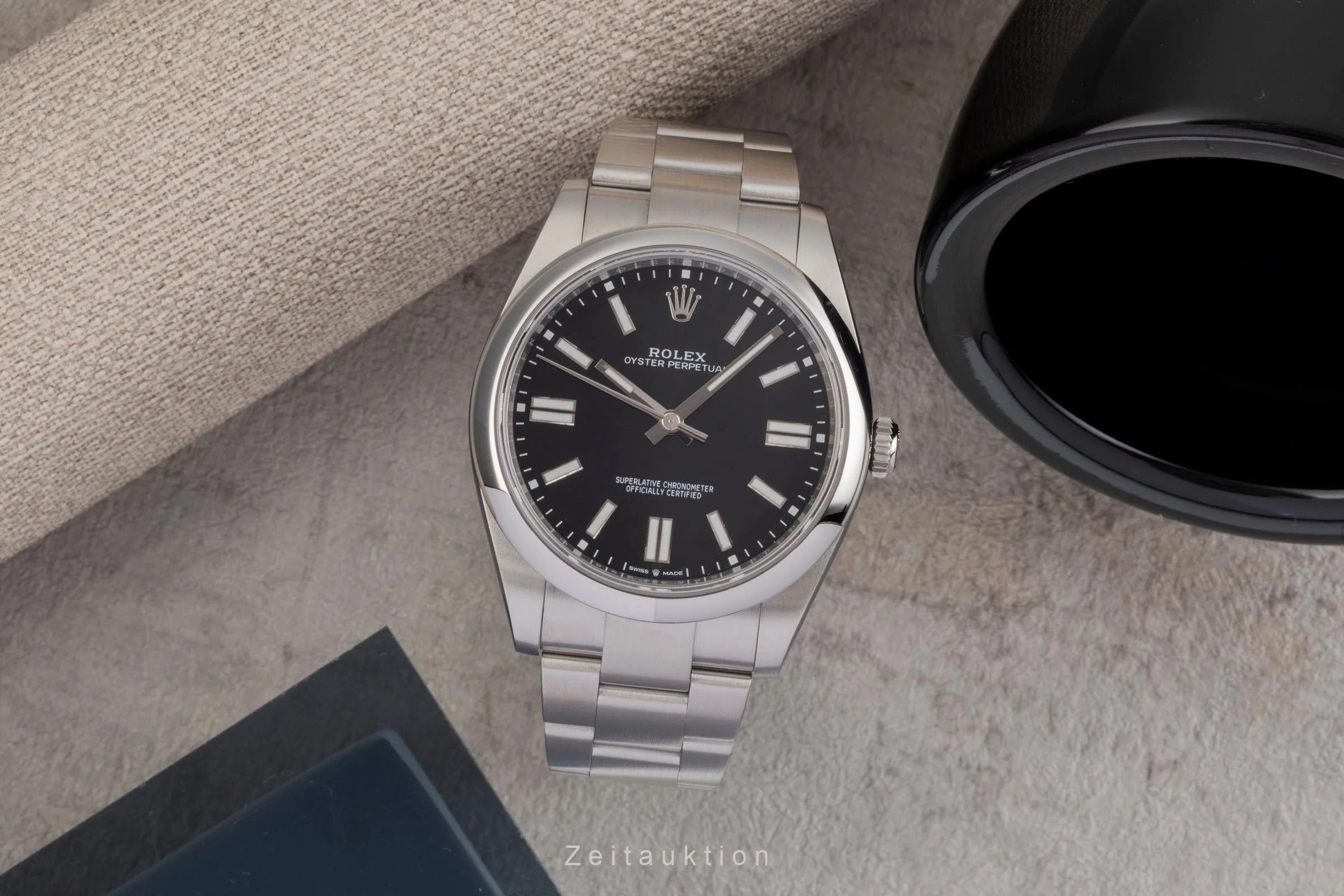 Rolex Oyster Perpetual steel automatic men's watch 124300  [2504250] - Image 4