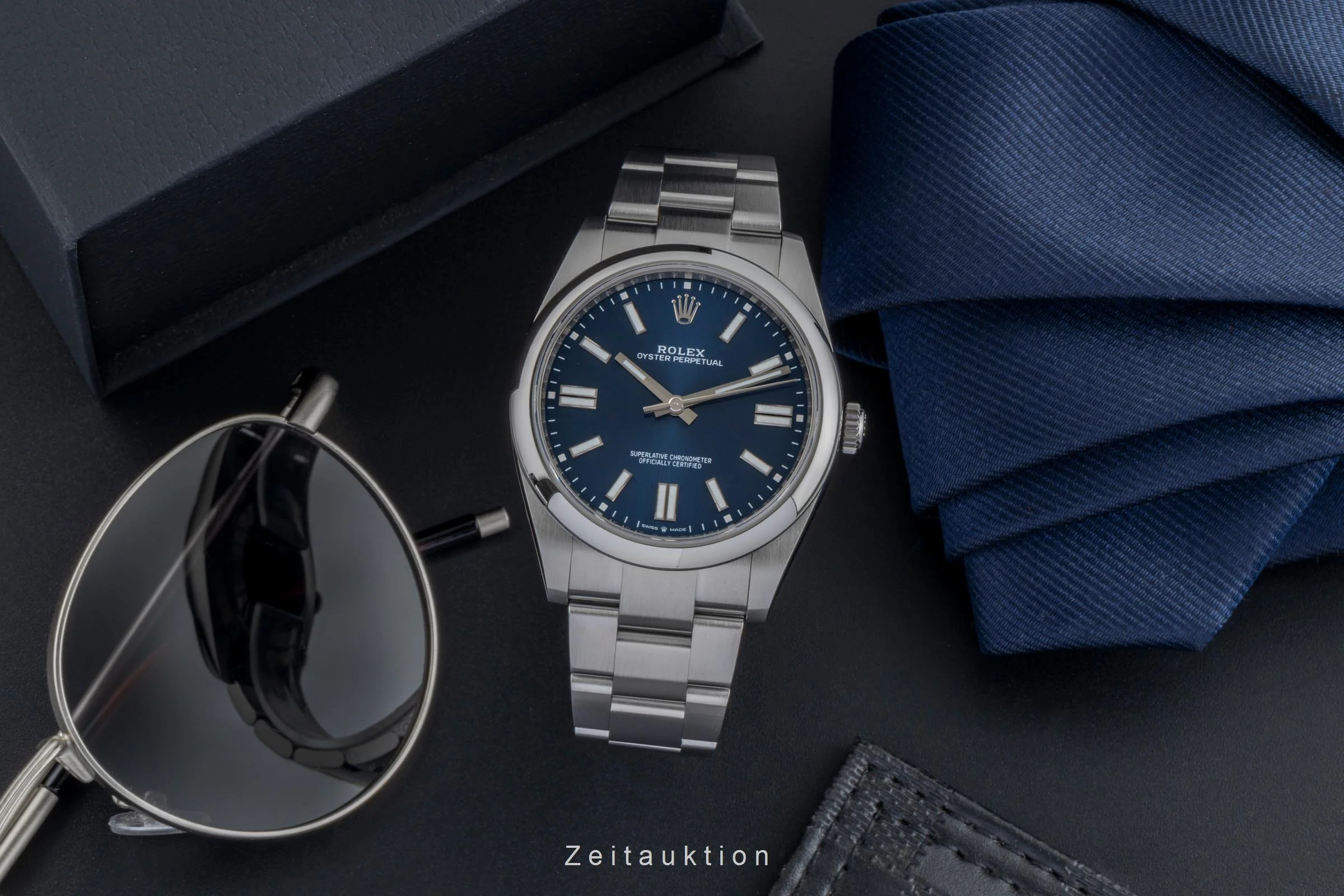 Rolex Oyster Perpetual steel automatic men's watch 124300  [2505848] - Image 4