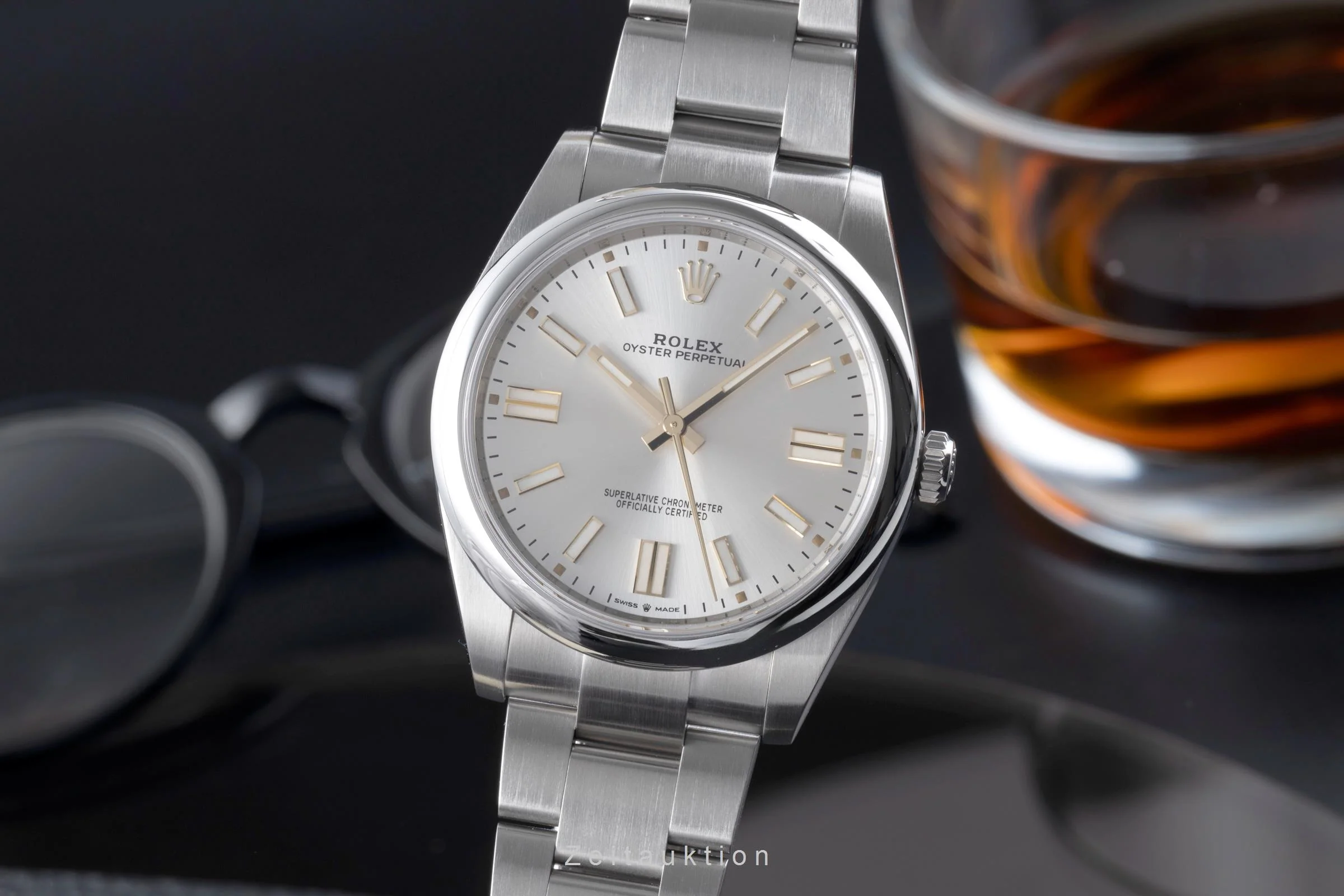 Rolex Oyster Perpetual steel automatic men's watch 124300  [2506414] - Image 2