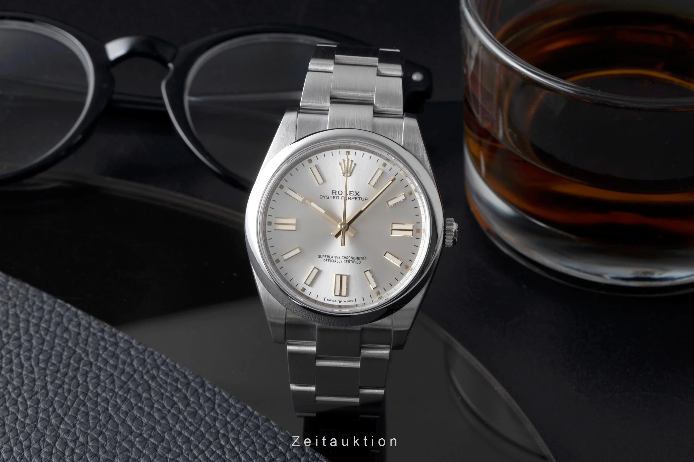 Rolex Oyster Perpetual steel automatic men's watch 124300  [2506414] - Image 4