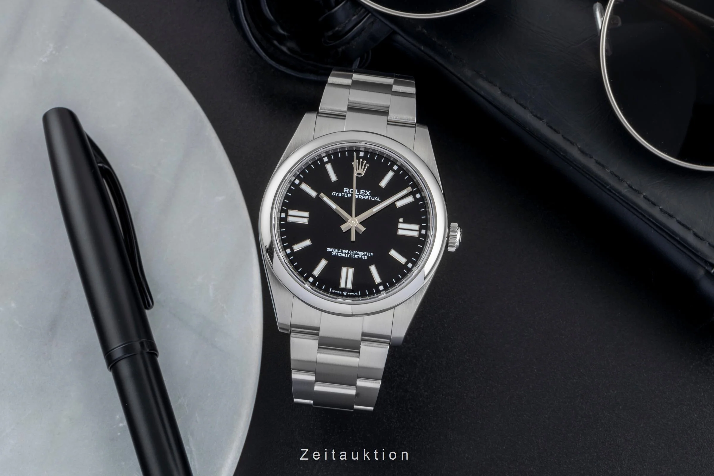 Rolex Oyster Perpetual steel automatic men's watch 124300  [2507071] - Image 4